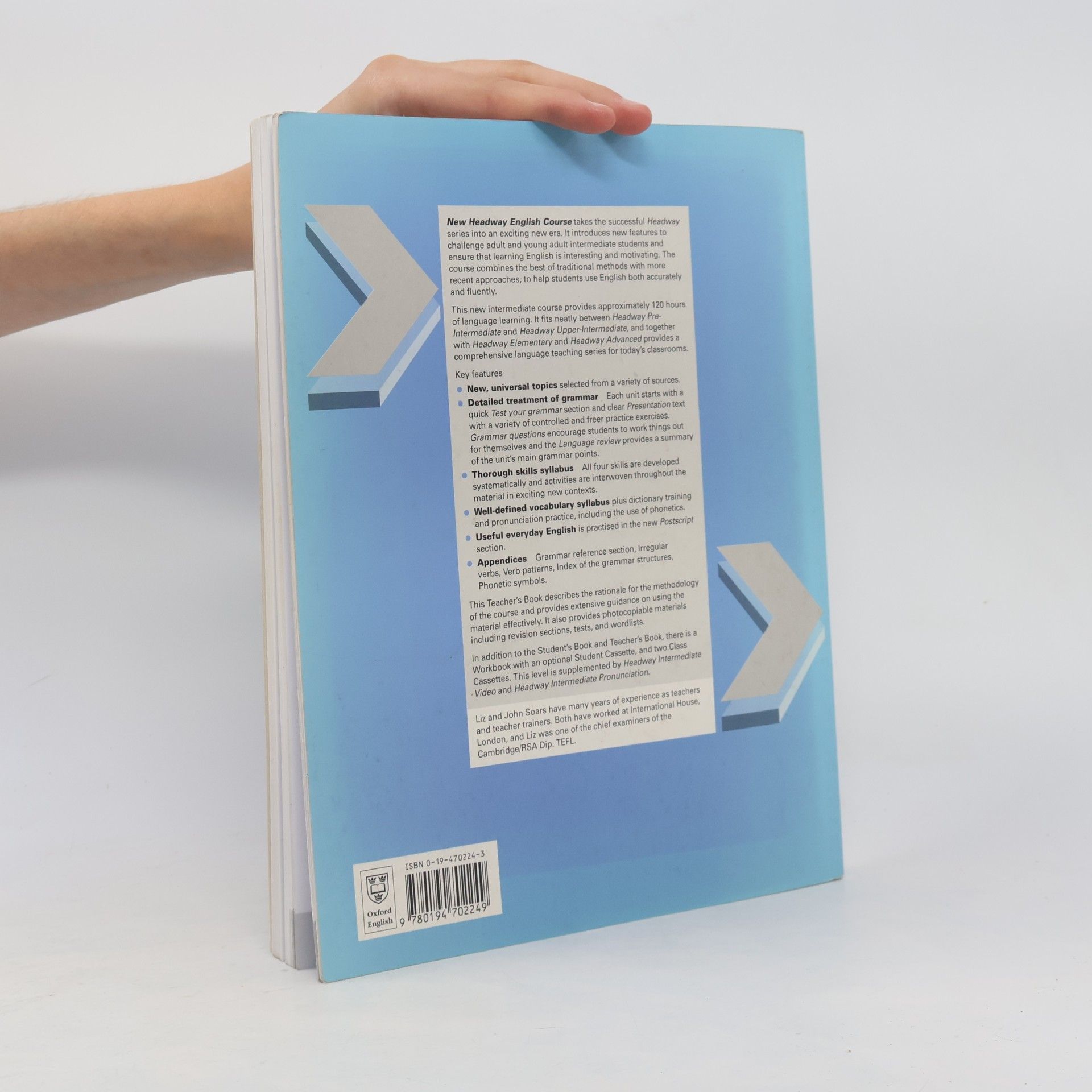 Liz Soars New Headway: Intermediate - Teacher´s book