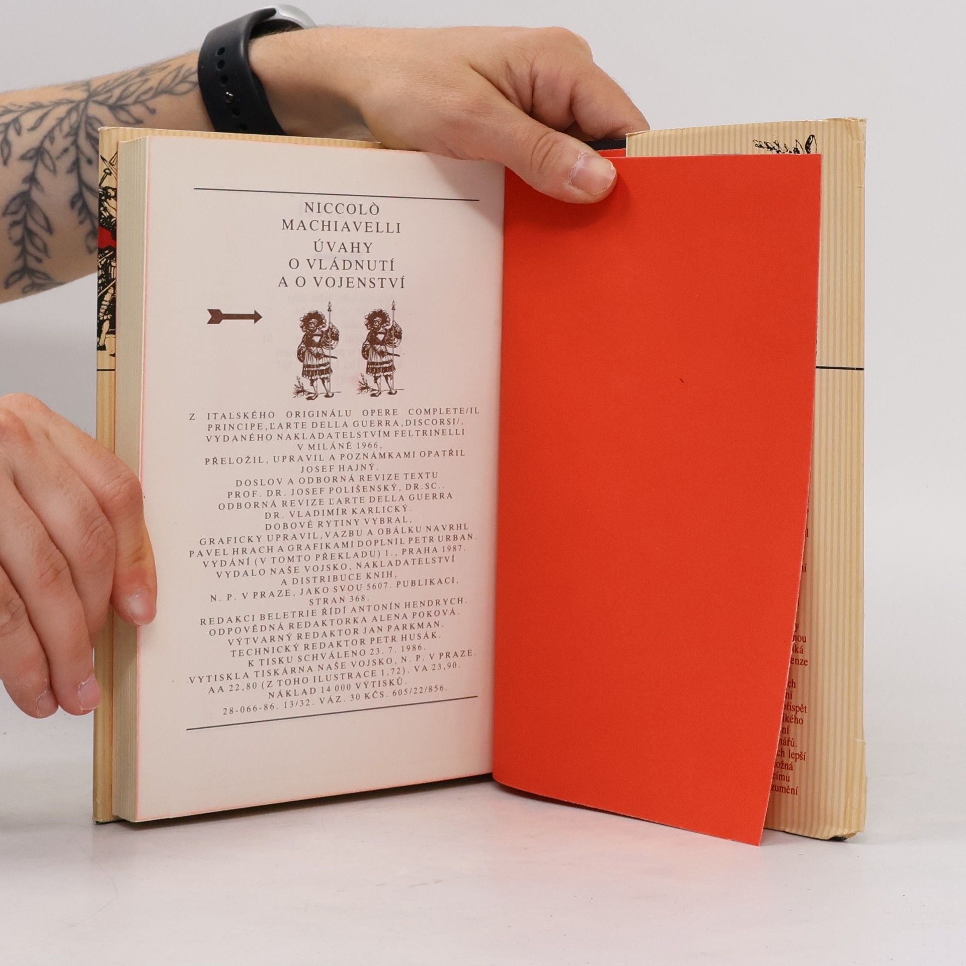 Niccolò Machiavelli Úvahy o vládnutí a o vojenství