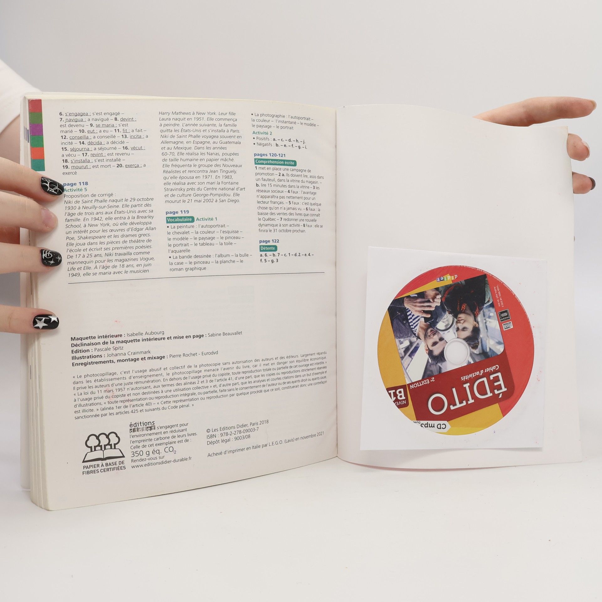 Élodie Heu Édito : cahier d'activités : niveau B1