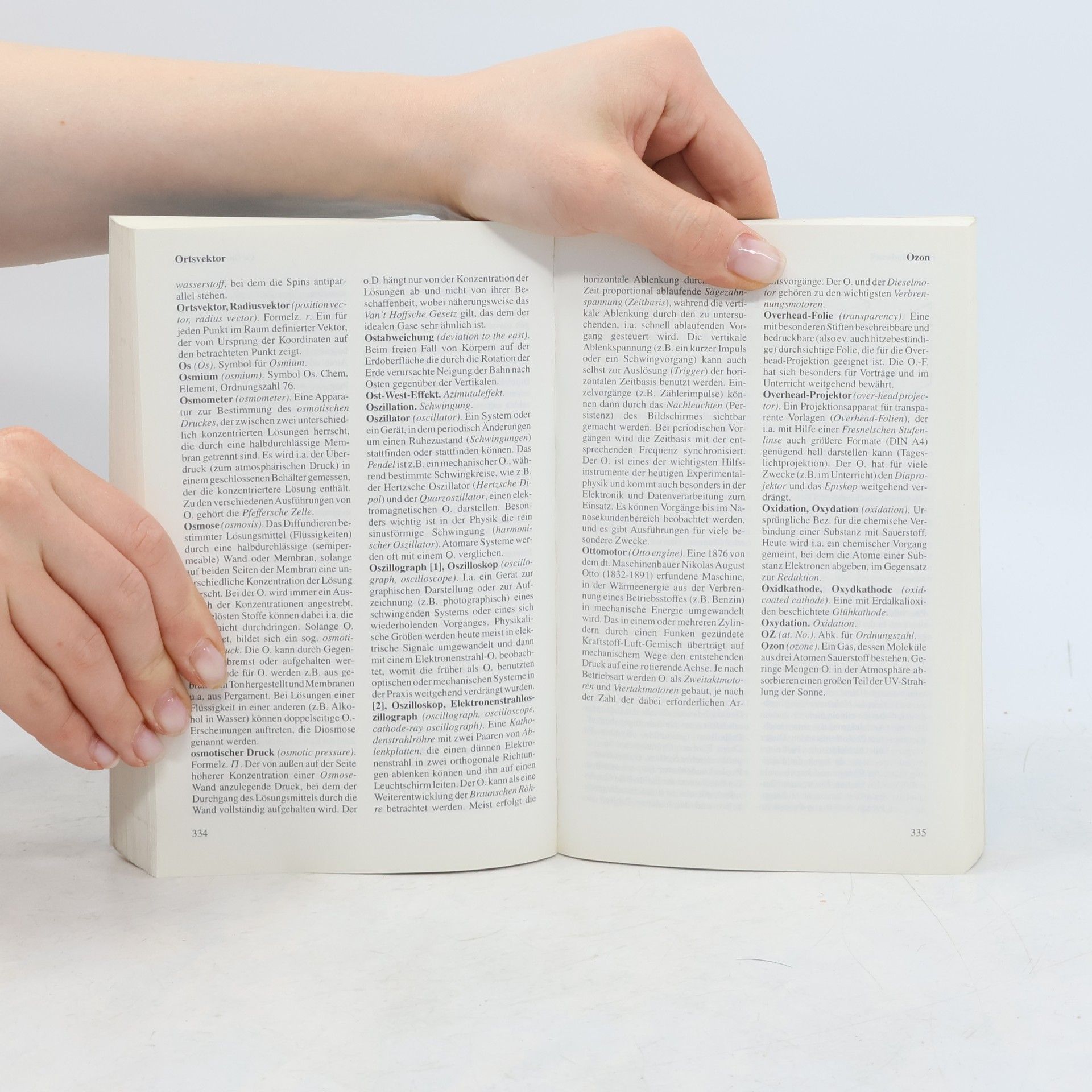 Pedro Waloschek Wörterbuch Physik