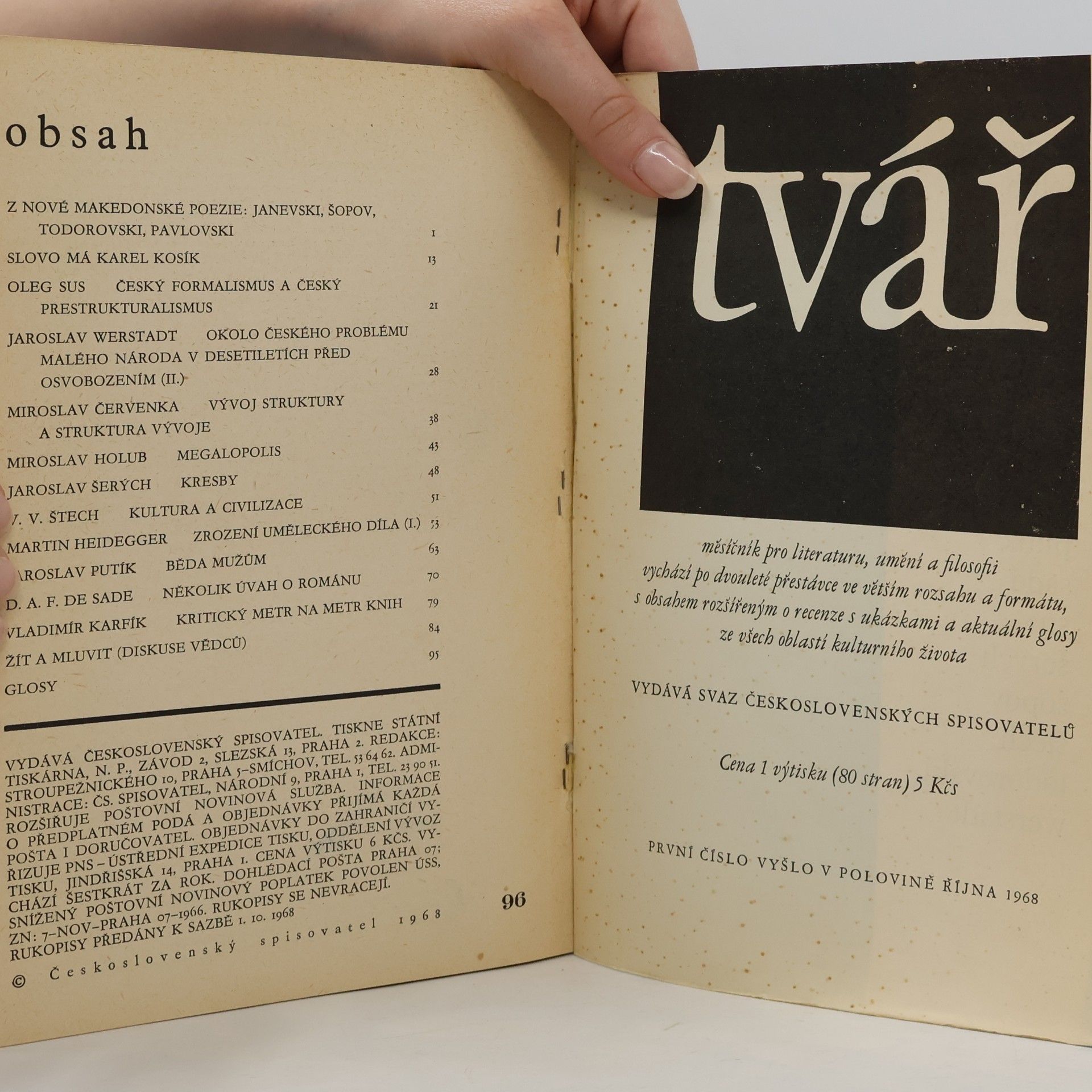 Autorenkollektiv Orientace 5/1968