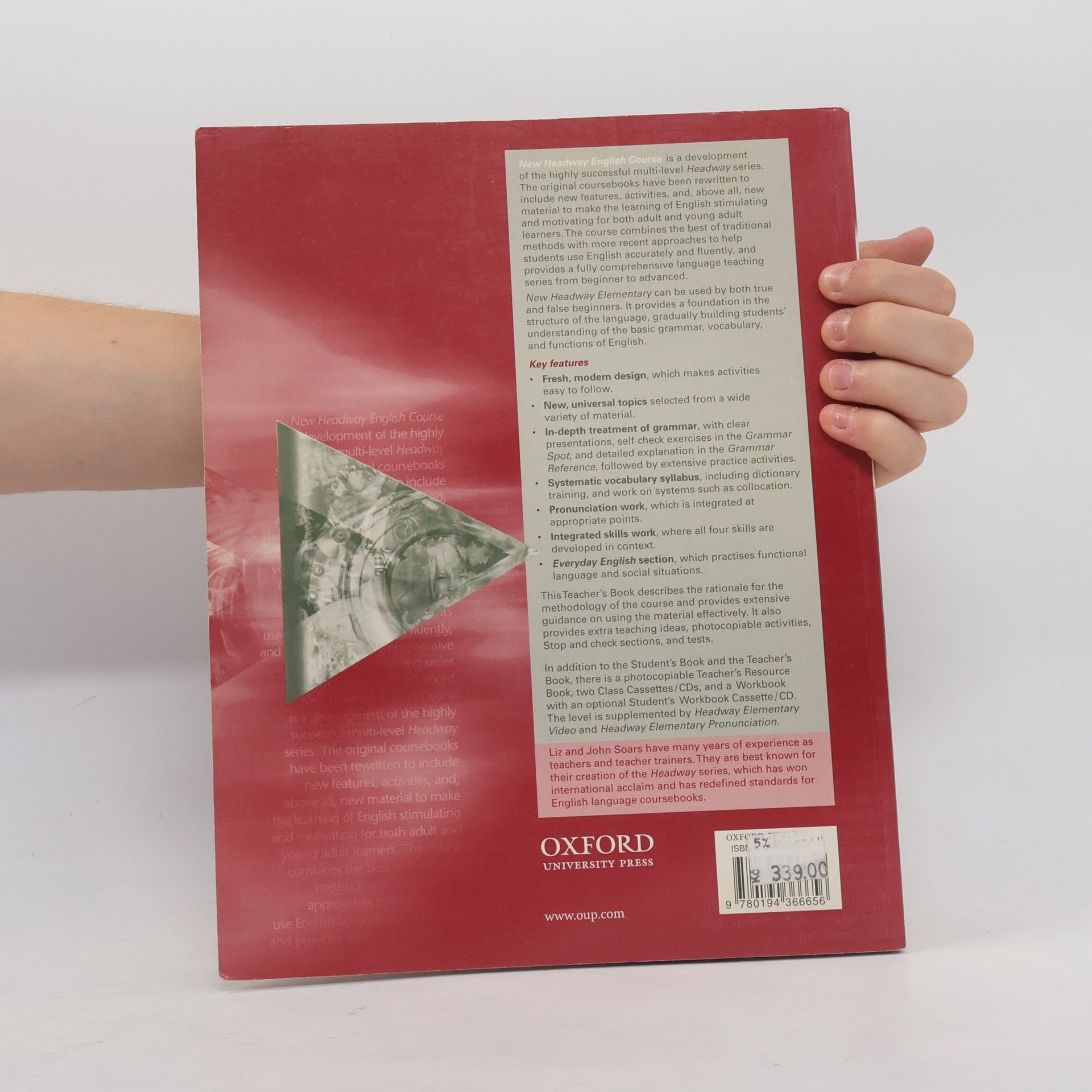Liz Soars New Headway English course. Elementary. Teacher's Book