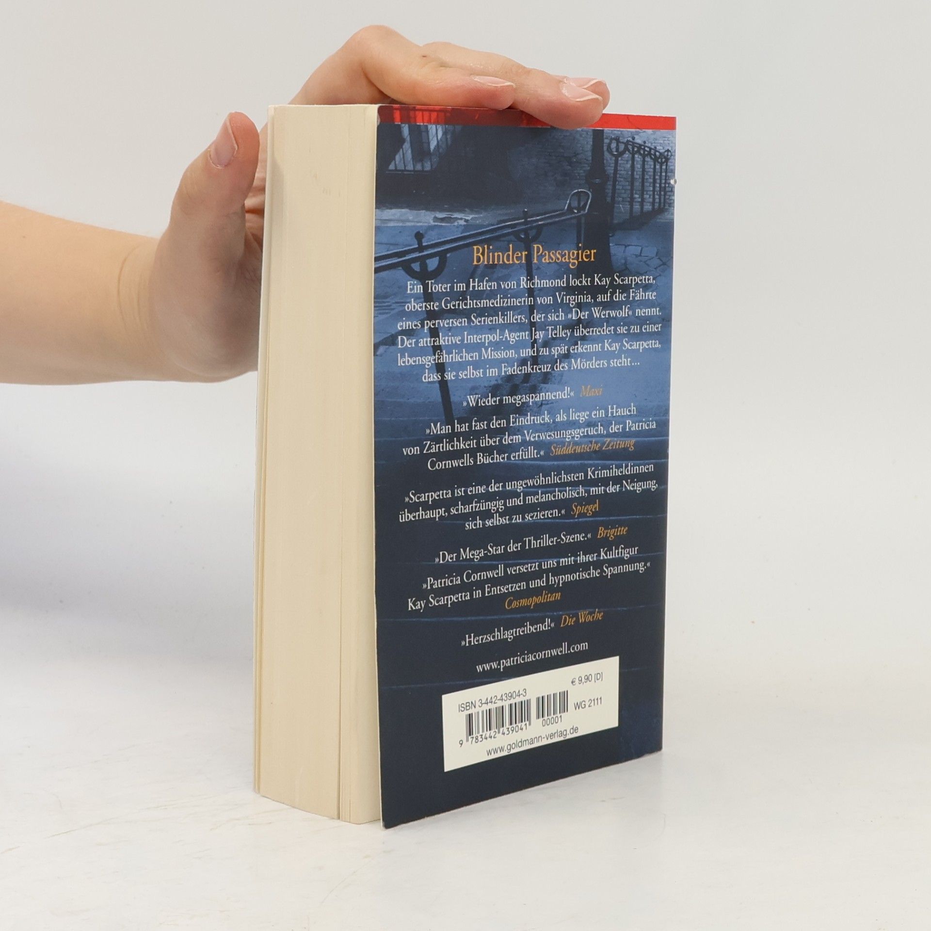 Patricia Cornwell Blinder Passagier. Ein Kay-Scarpetta-Roman