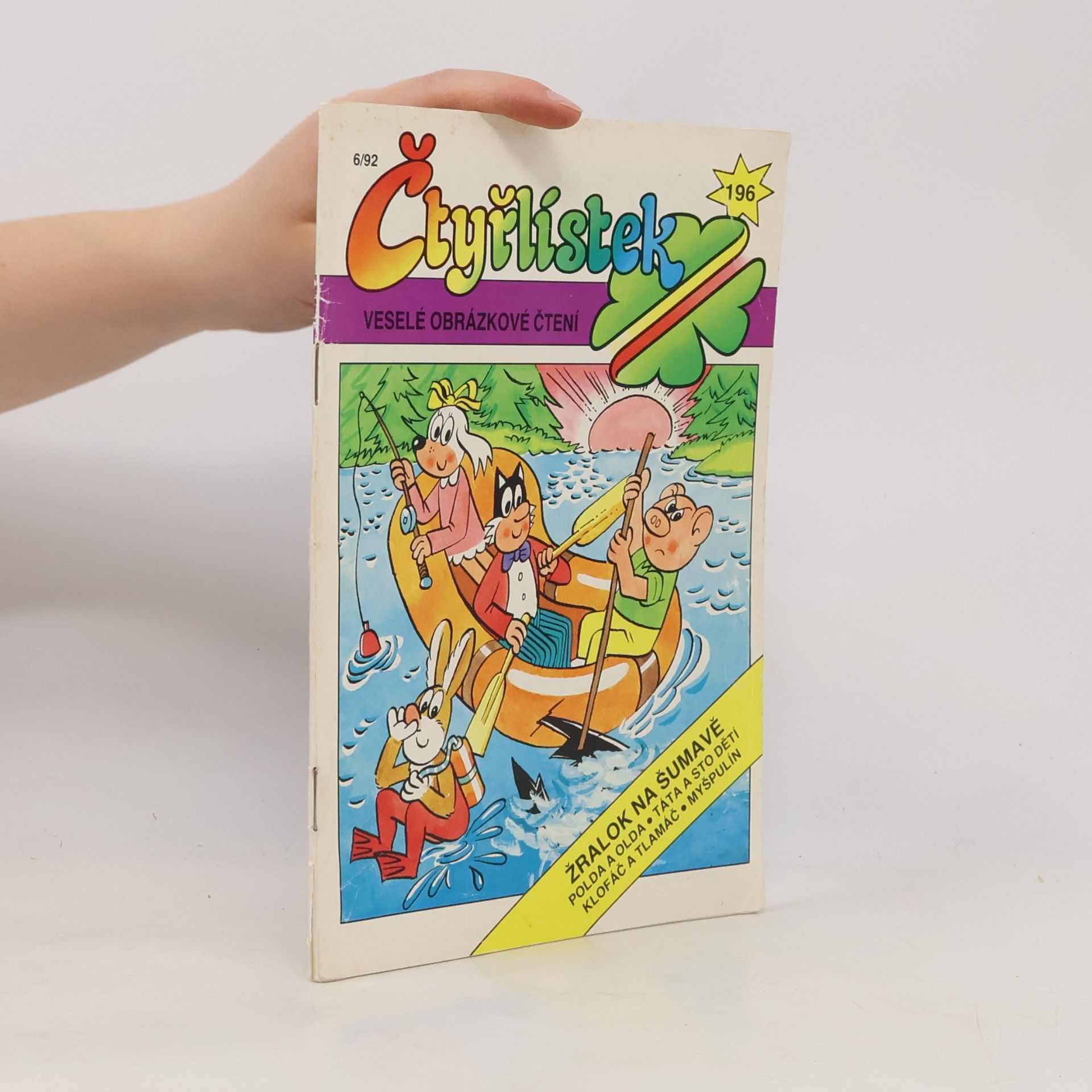 Various authors Čtyřlístek 196. 6/1992