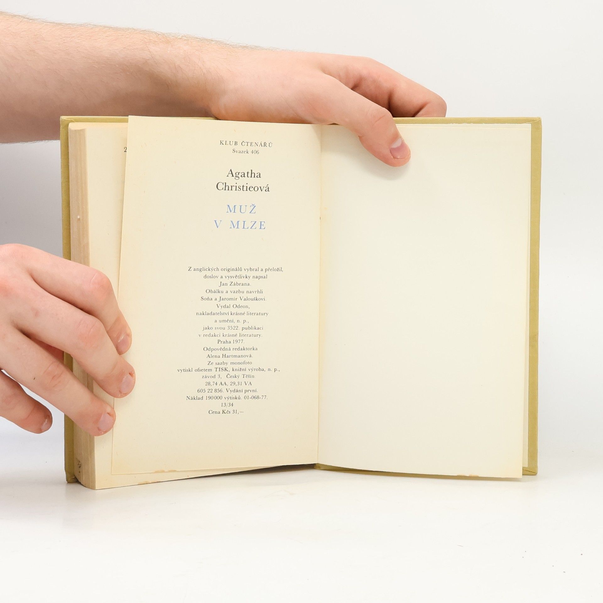 Agatha Christie Muž v mlze