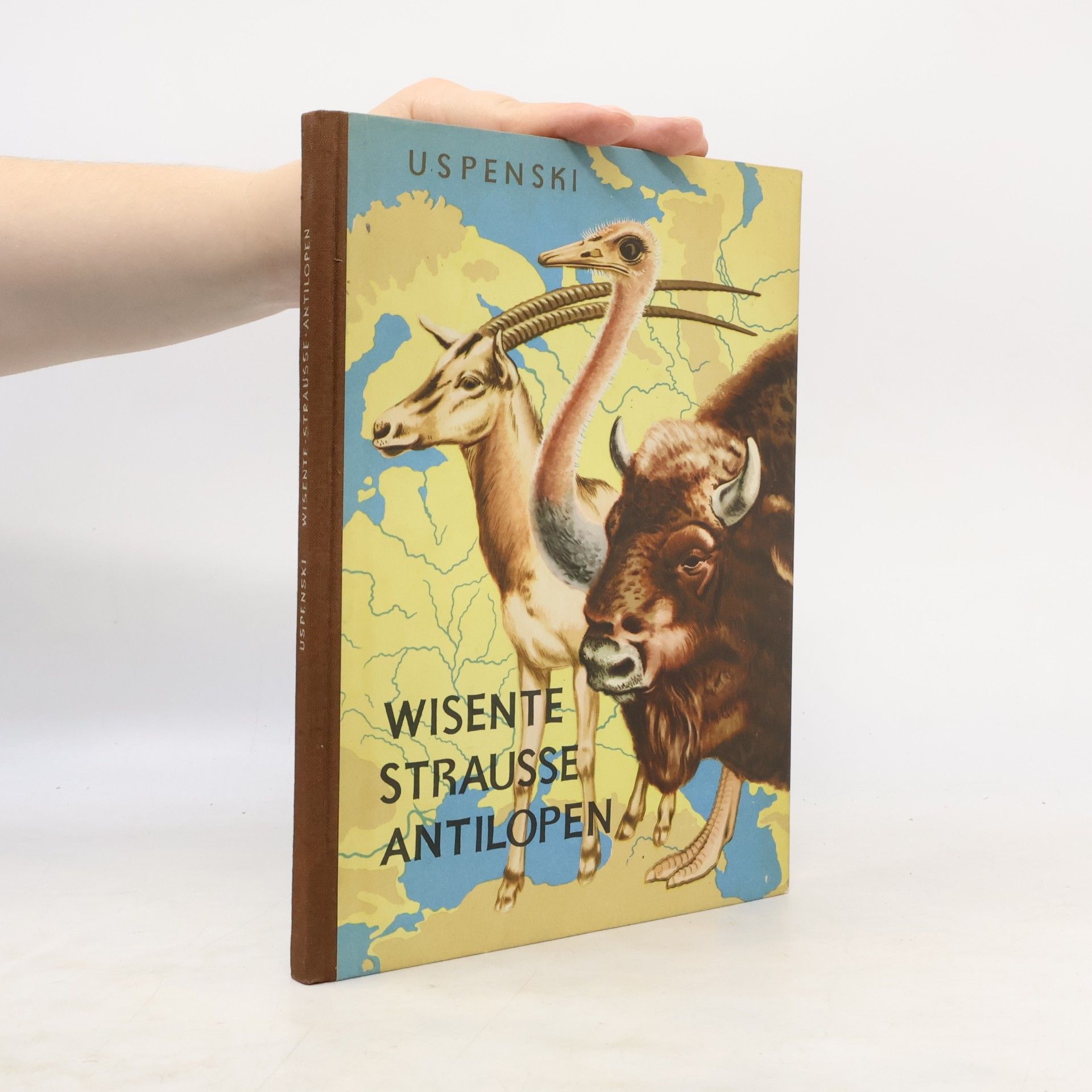 G. Uspenskij Wisente, Strausse, Antilopen