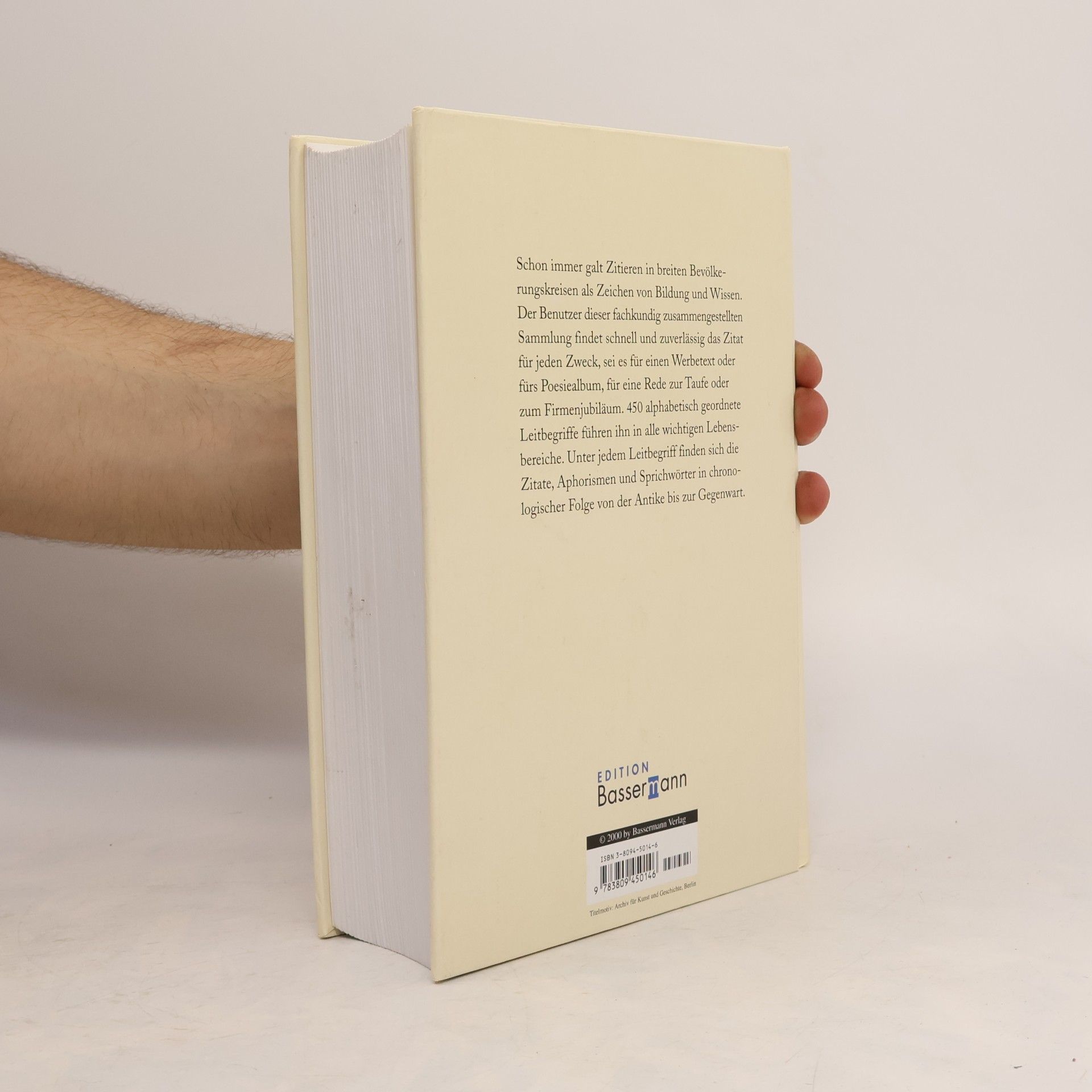 Hans Horst Skupy Das grosse Handbuch der Zitate