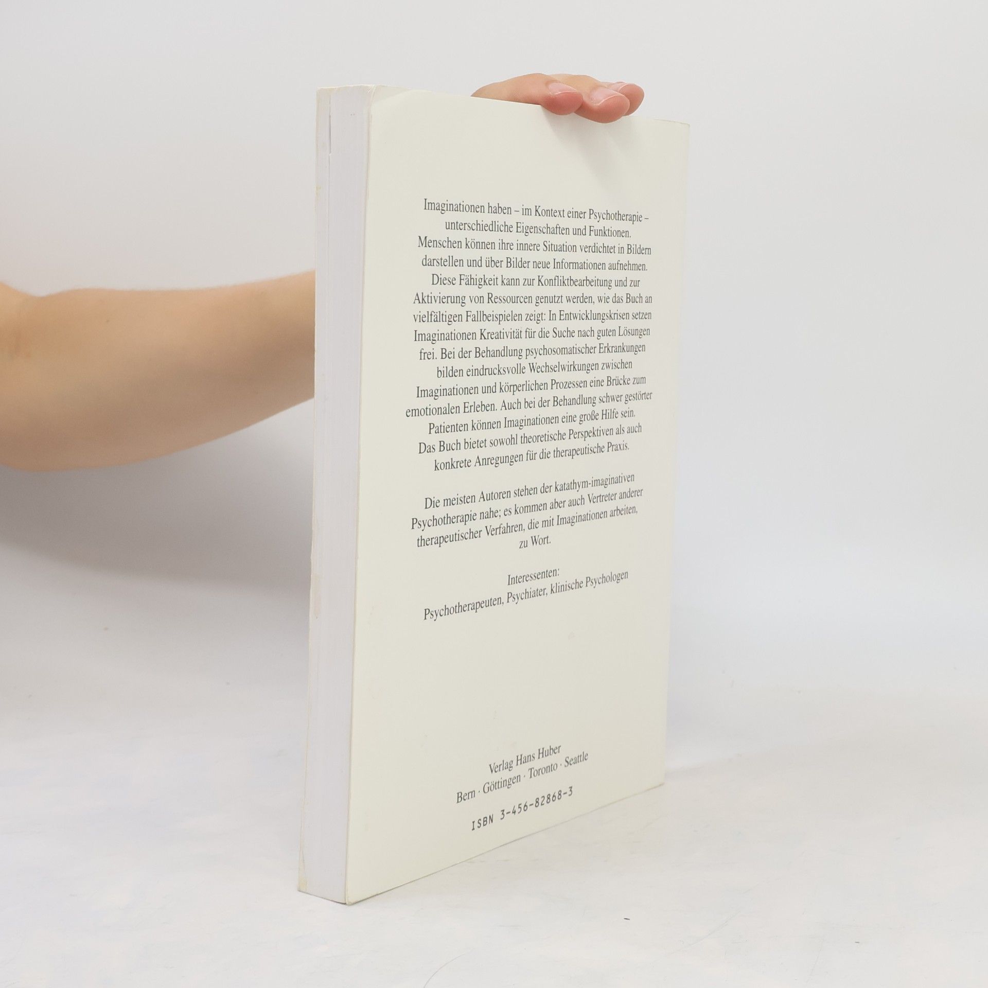 Leonore Kottje Birnbacher Imagination in der Psychotherapie