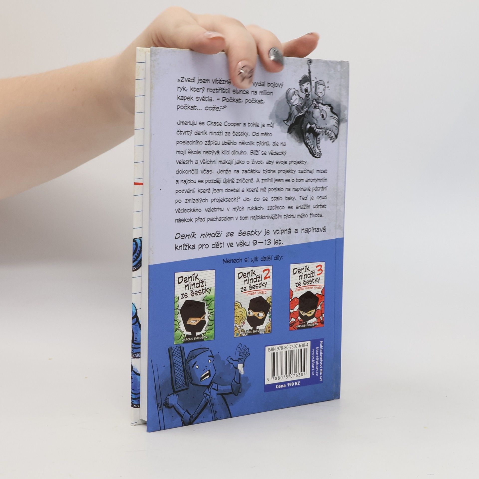 Marcus Emerson Deník nindži ze šestky. 4, Šach mat