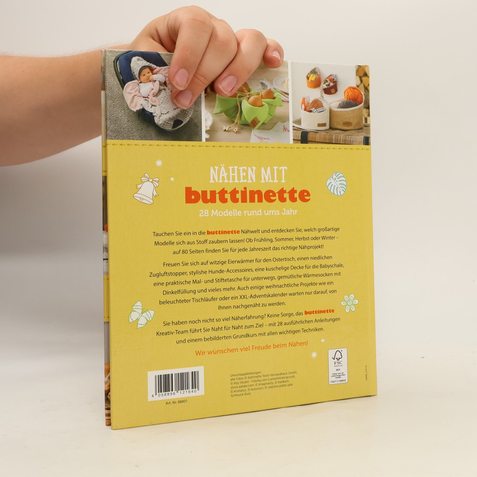 Autorenkollektiv Nähen mit buttinette: 28 Modelle rund ums Jahr