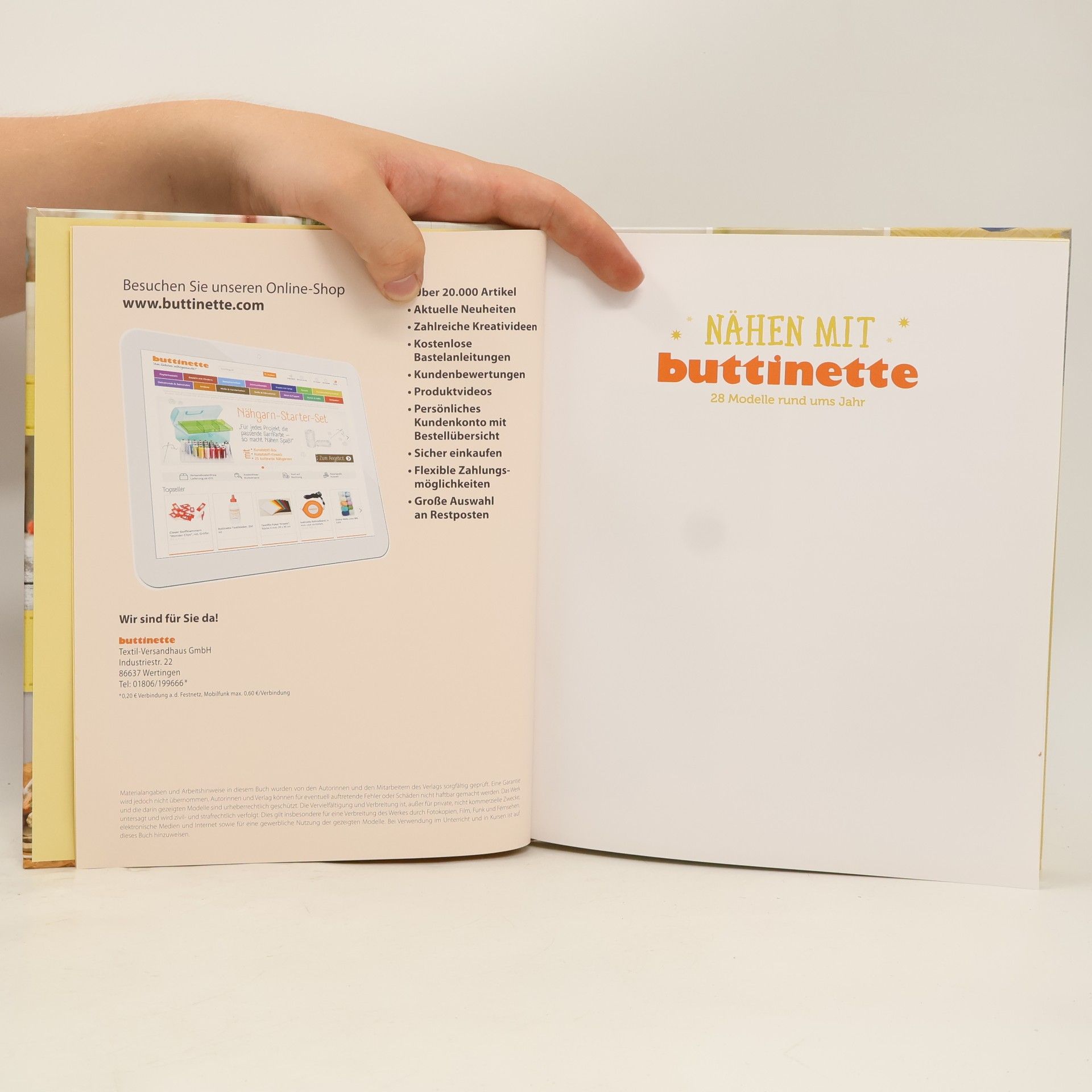 Autorenkollektiv Nähen mit buttinette: 28 Modelle rund ums Jahr