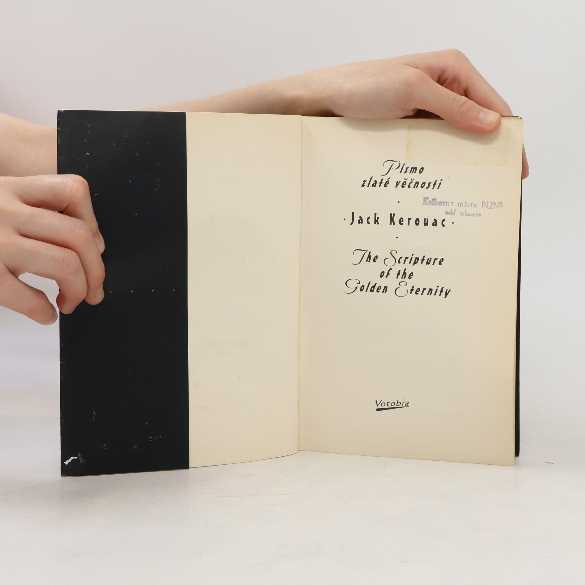 Jack Kerouac Písmo zlaté věčnosti = The scripture of the golden eternity