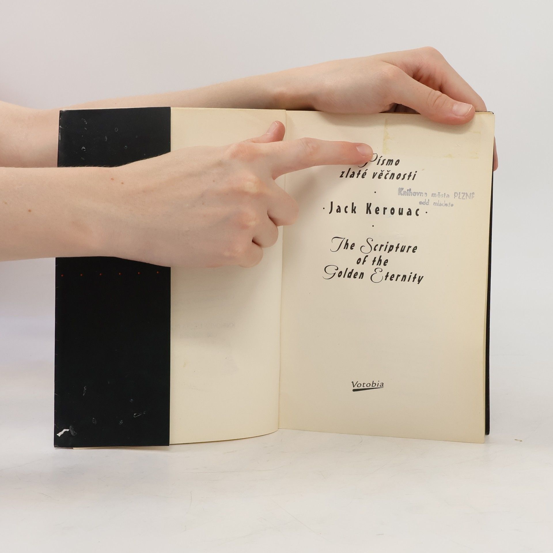 Jack Kerouac Písmo zlaté věčnosti = The scripture of the golden eternity