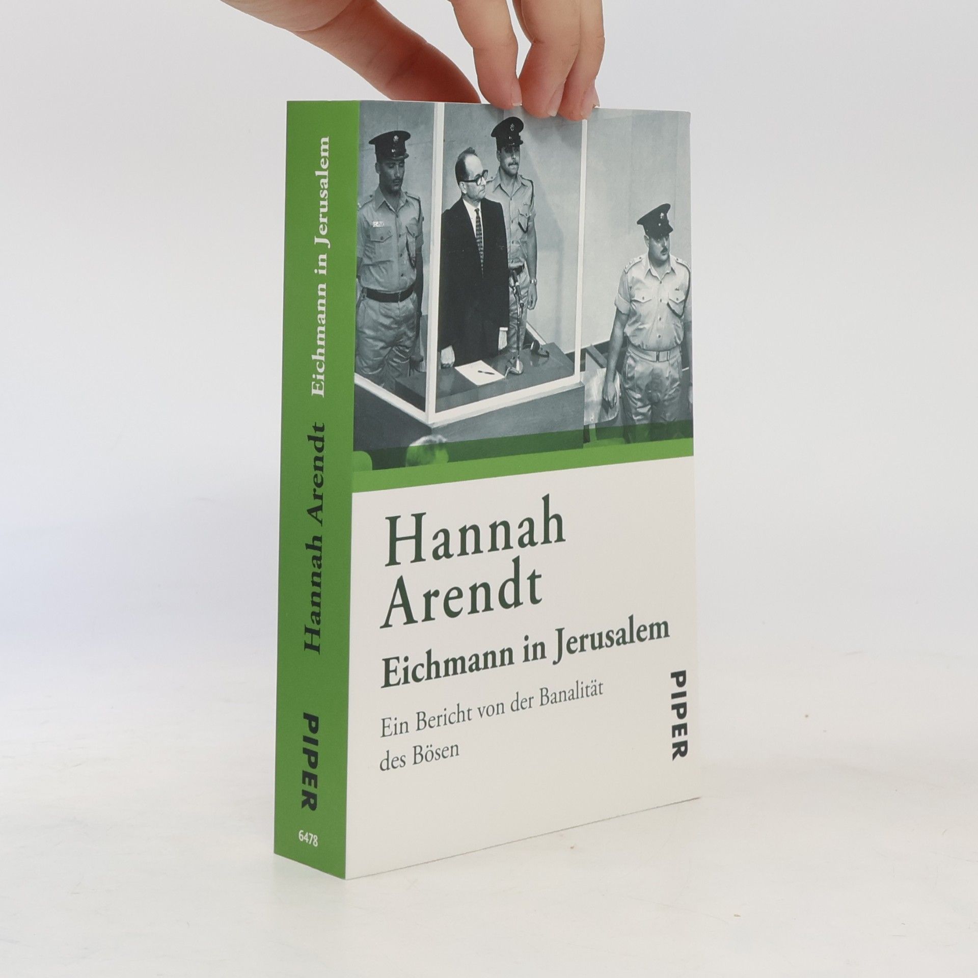 Hannah Arendt Eichmann in Jerusalem
