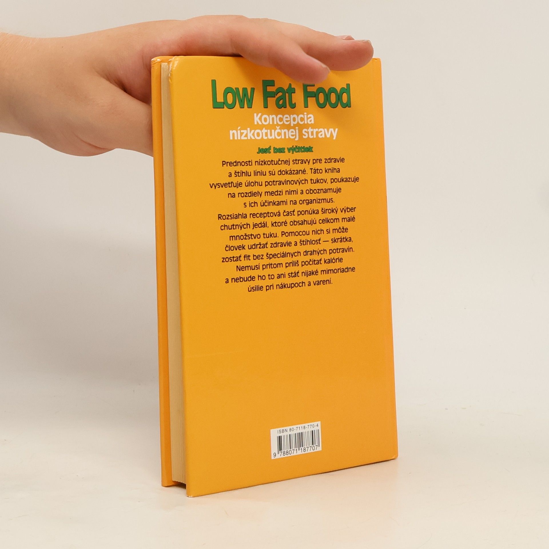 Simone Harland Low Fat Food: Koncepcia nízkotučnej stravy