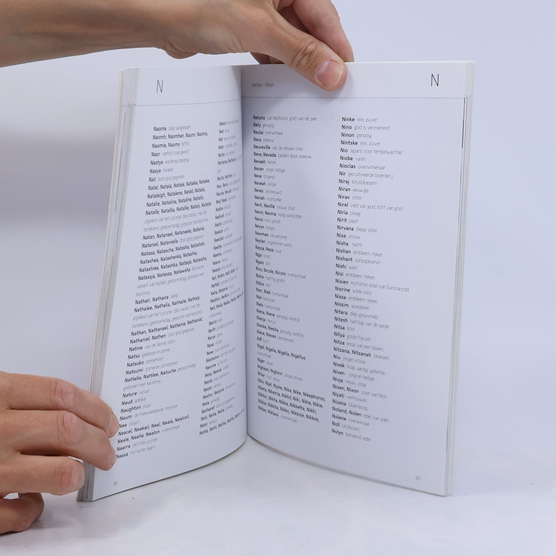 Various authors 1001 namen boek
