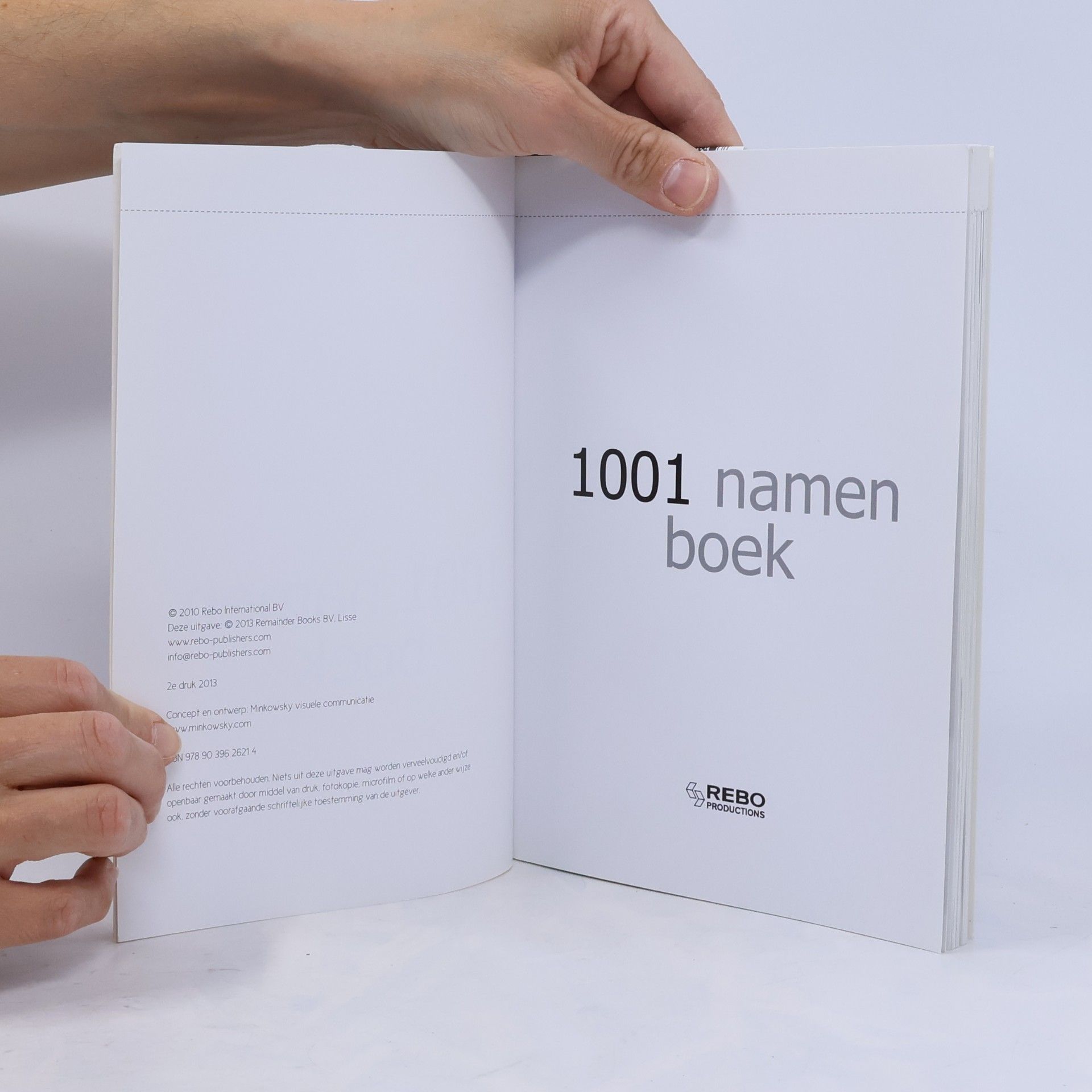 Various authors 1001 namen boek