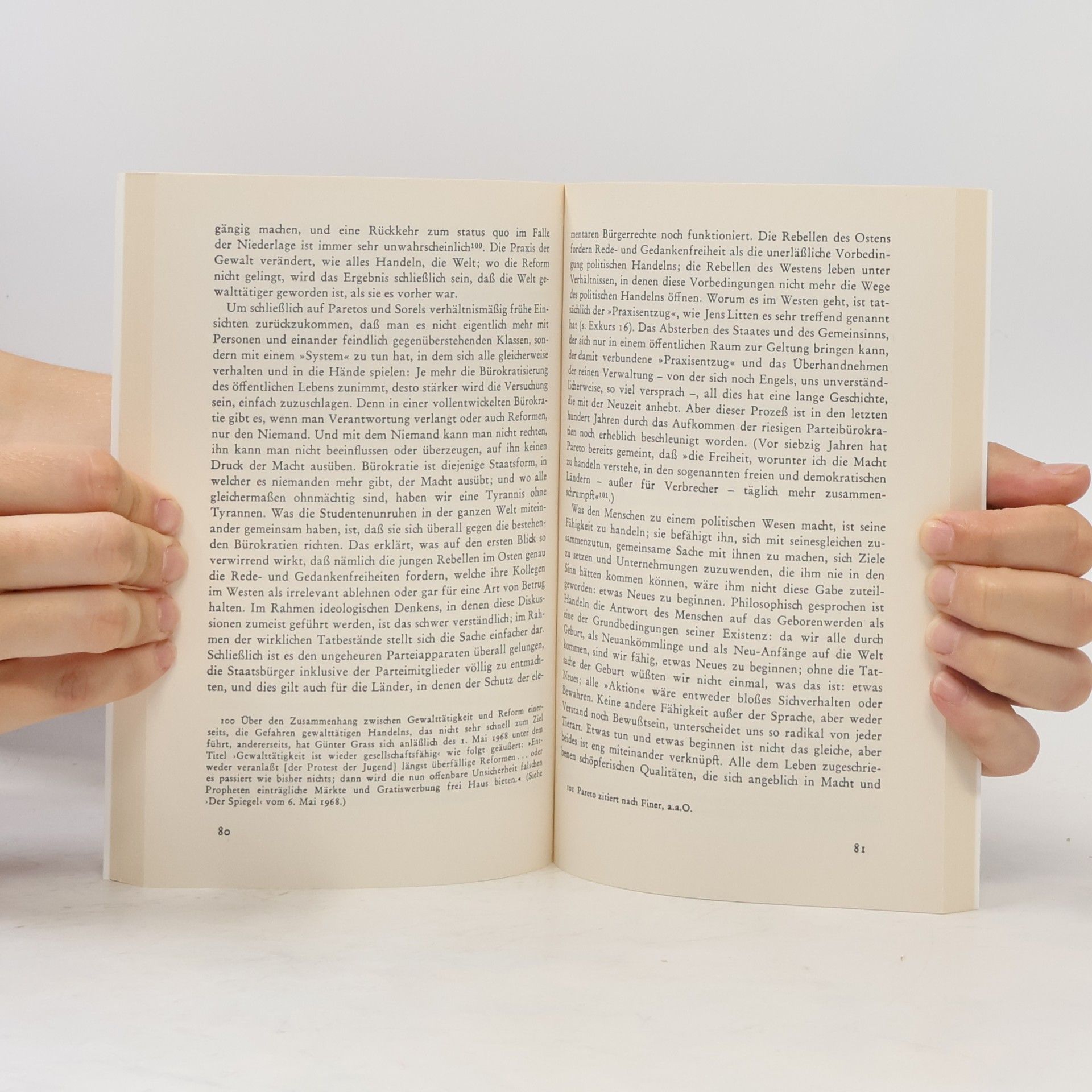 Hannah Arendt Macht und Gewalt