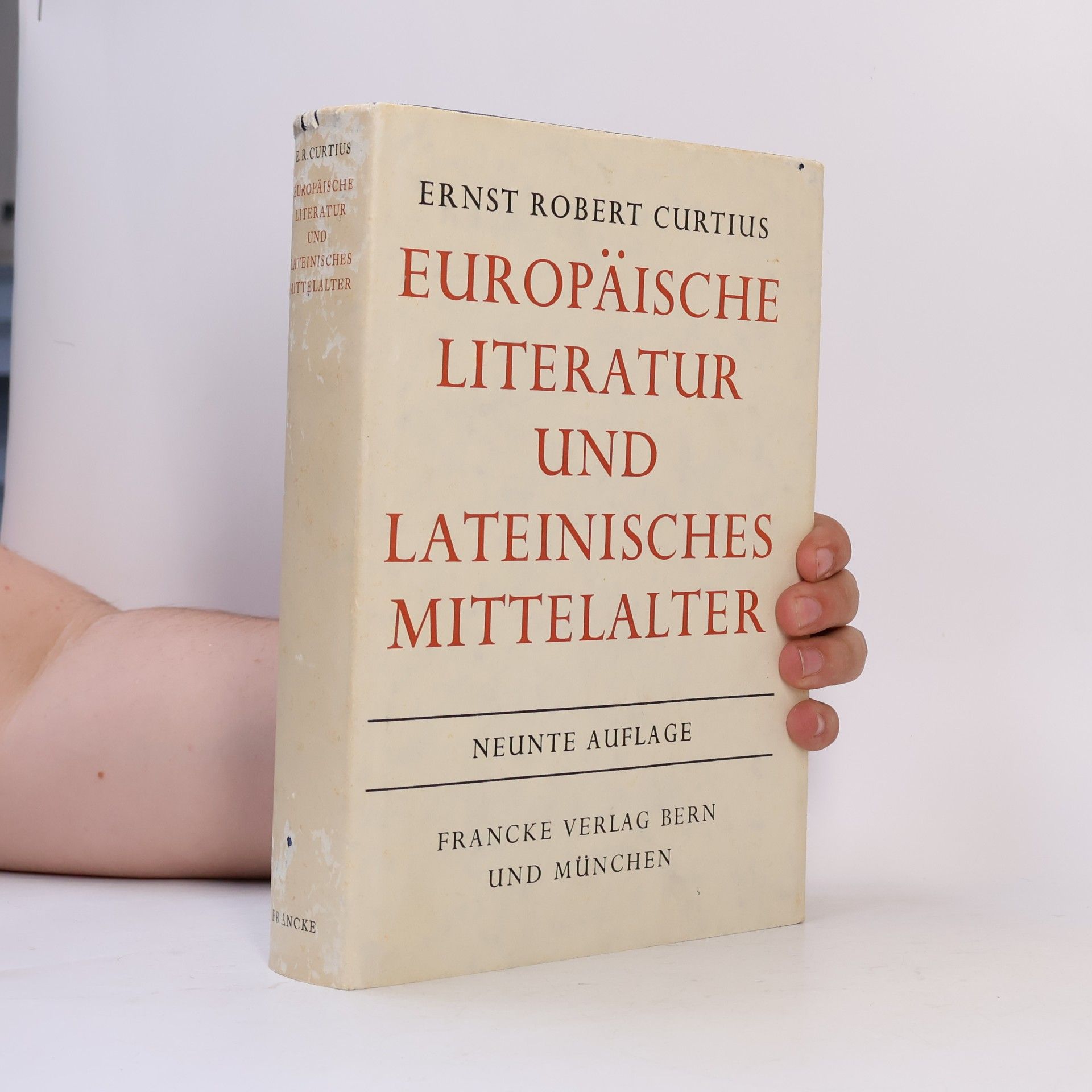 Ernst Robert Curtius Europäische Literatur und lateinisches Mittelalter