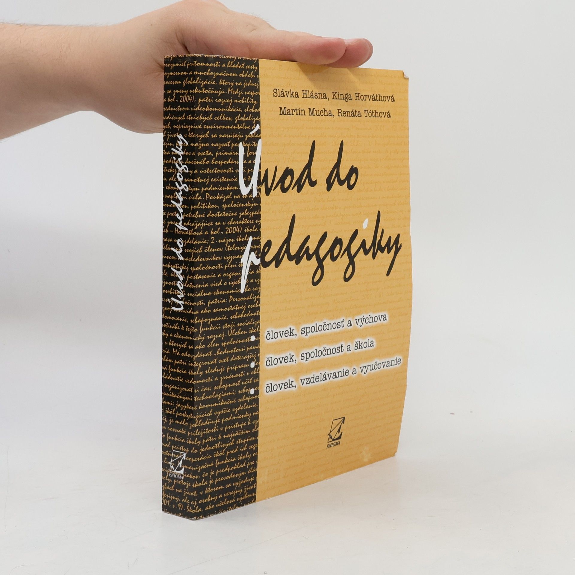 Slávka Hlásna Úvod do pedagogiky