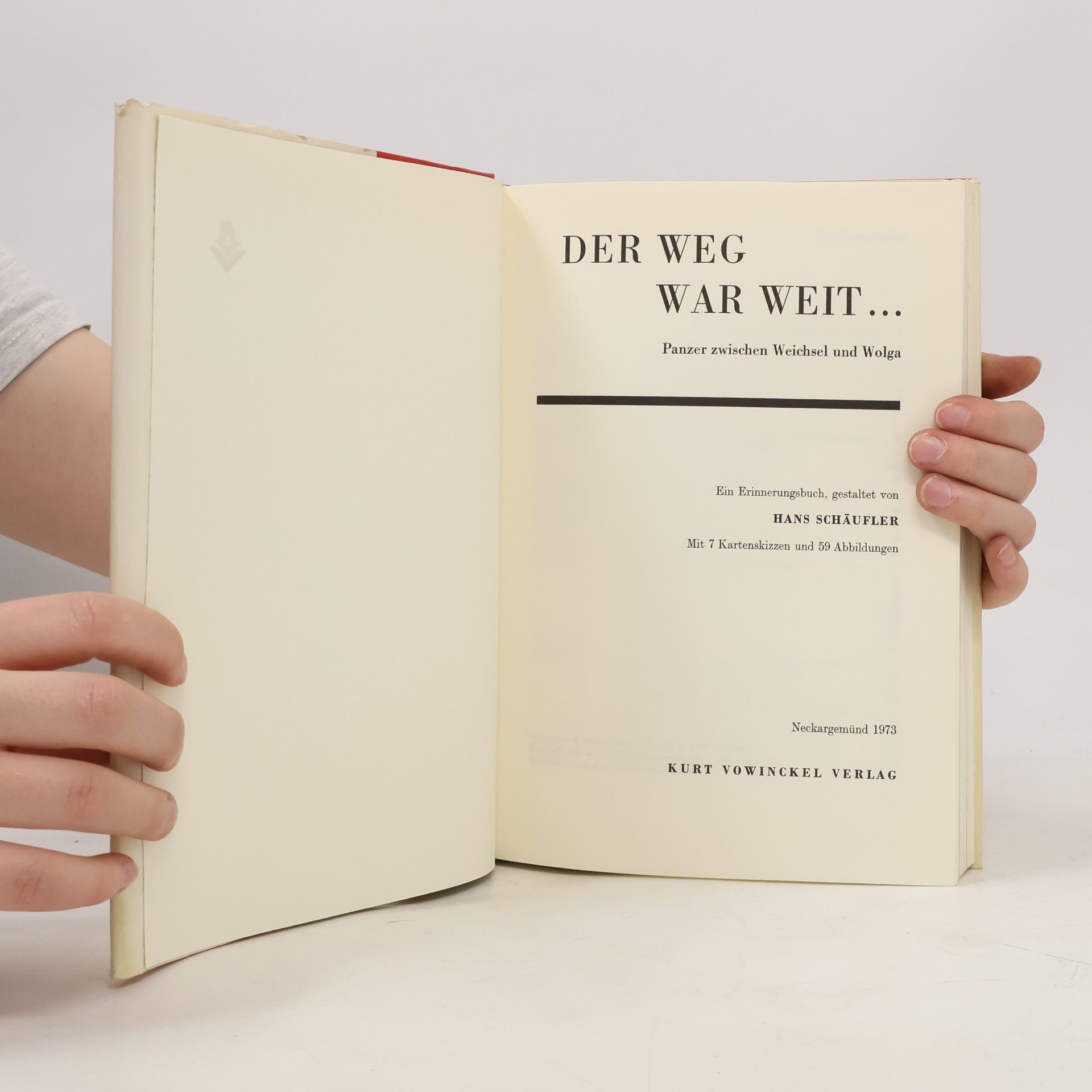 Hans Schäufler Der Weg war weit...