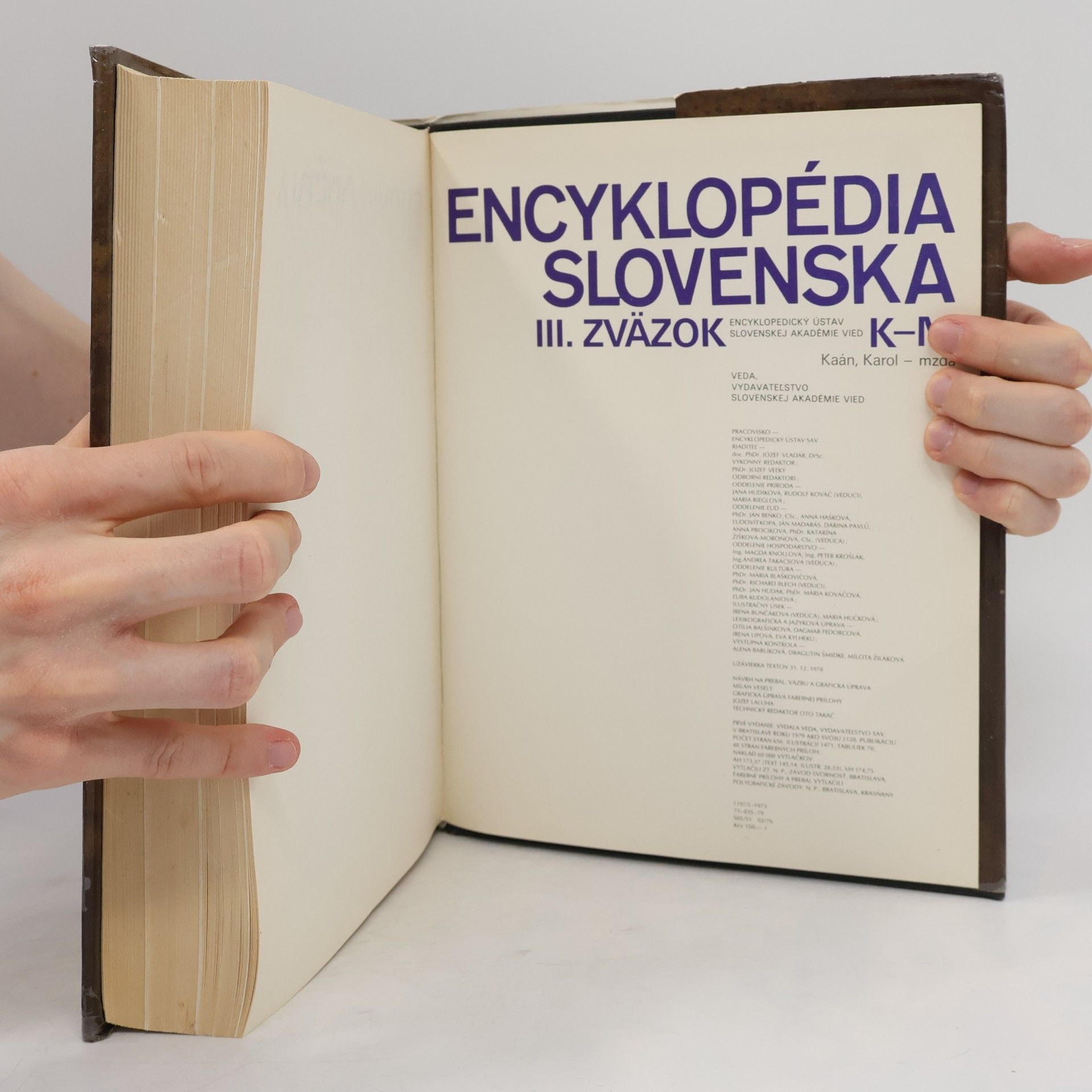 Kolektiv autorů Encyklopédia Slovenska III. K-M