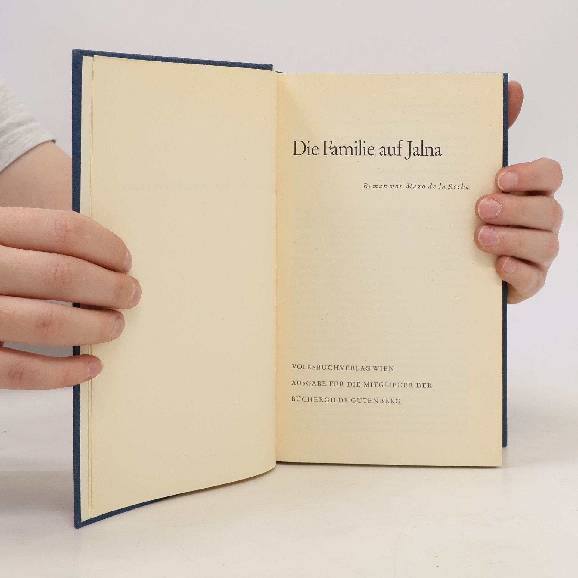 Mazo de la Roche Die Familie auf Jalna