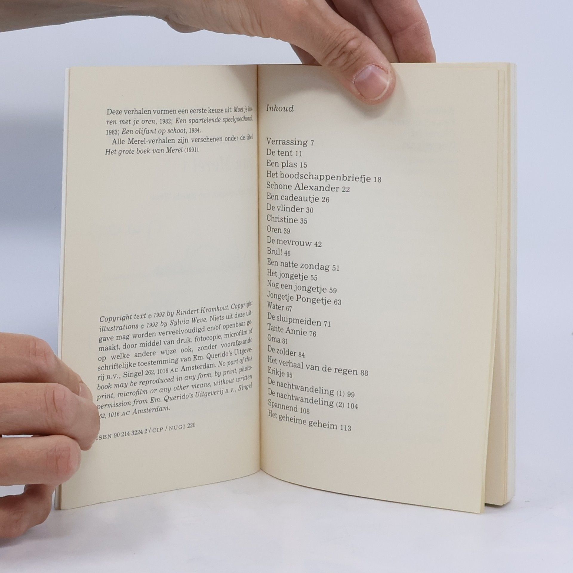 Rindert Kromhout Jeugdsalamander - 1: Het kleine boek van Merel