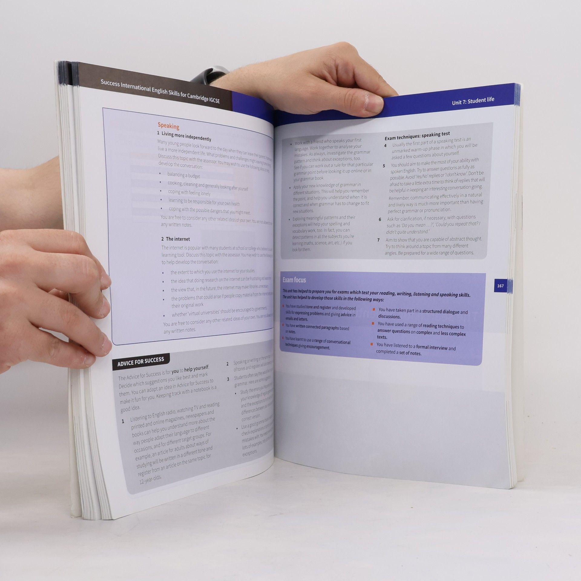 Marian Barry Success International English Skills for Cambridge IGCSE® Student's Book - Fourth Edition