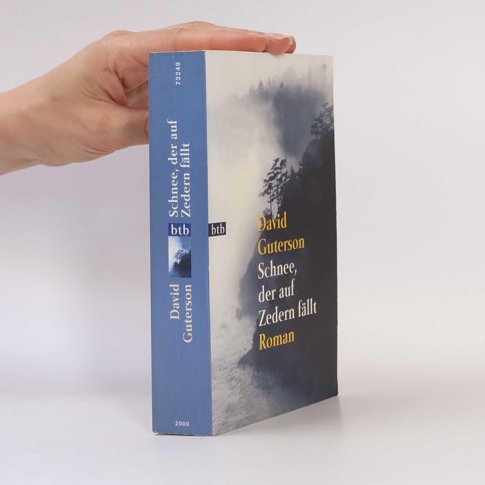 David Guterson Schnee, der auf Zedern fällt