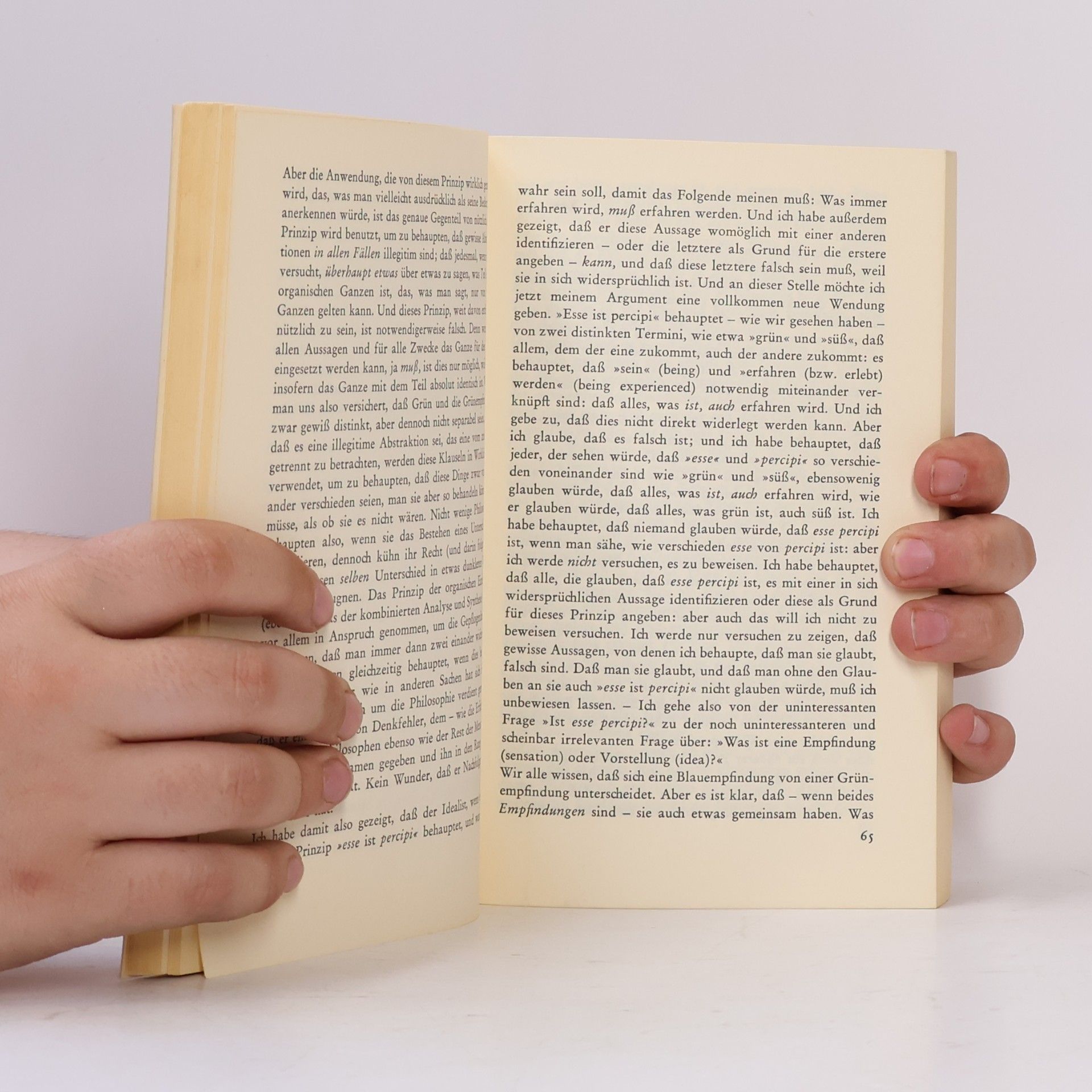 G. E. Moore Theorie: Eine Verteidigung des Common Sense