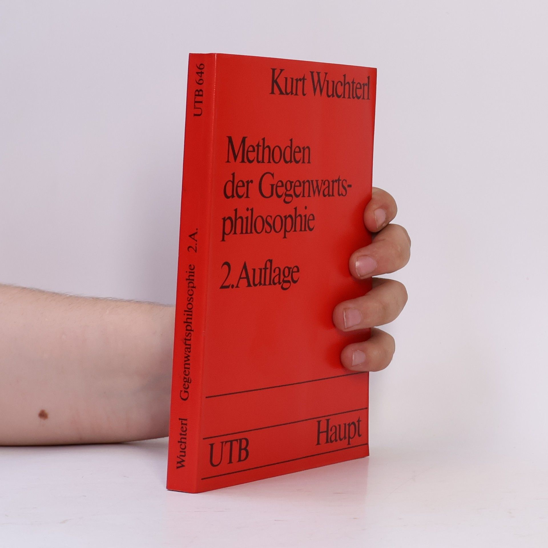 Kurt Wuchterl Methoden der Gegenwartsphilosophie - 2. Auflage