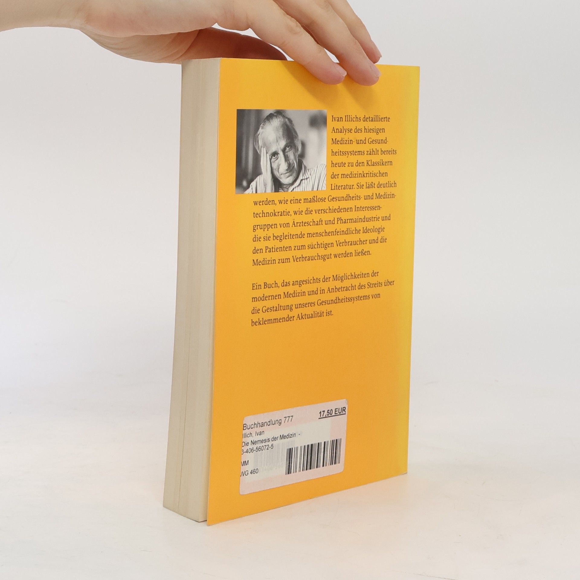 Ivan Illich Die Nemesis der Medizin