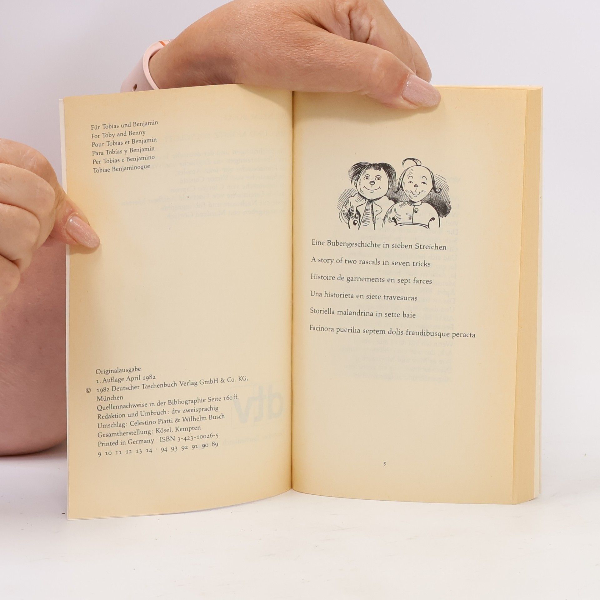 Wilhelm Busch Busch: Max und Moritz polyglott