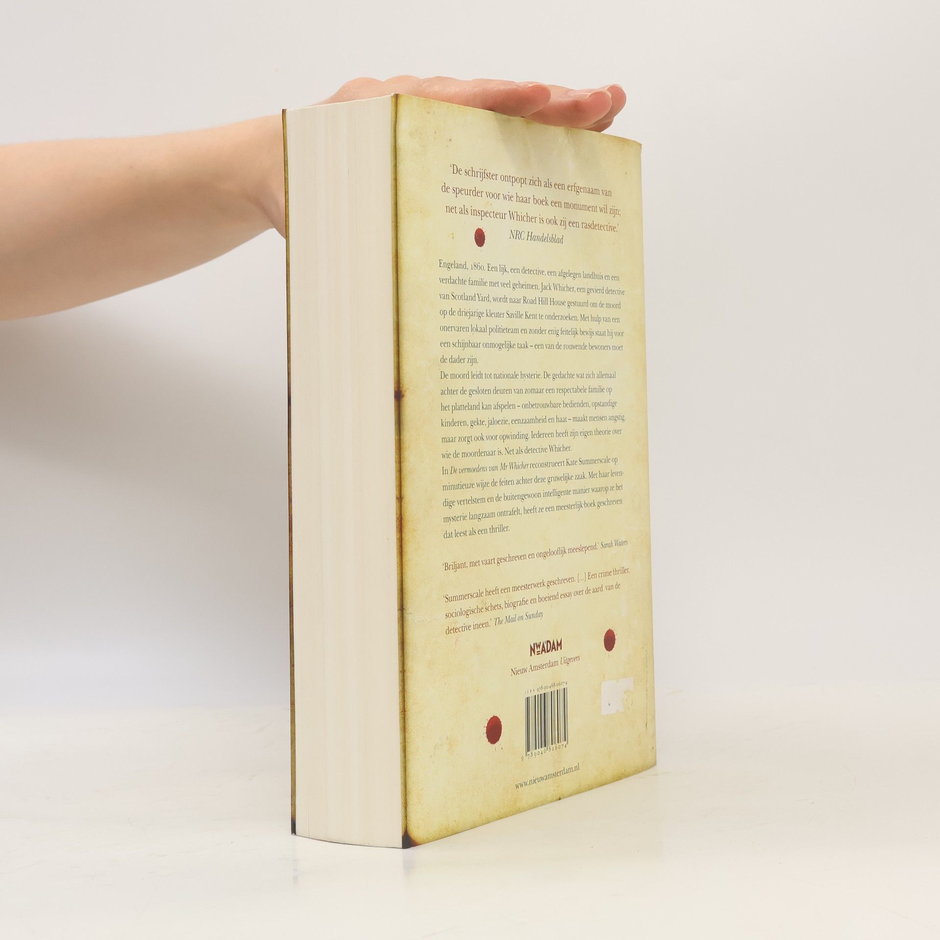 Kate Summerscale True crime bibliotheek: De vermoedens van Mr Whicher