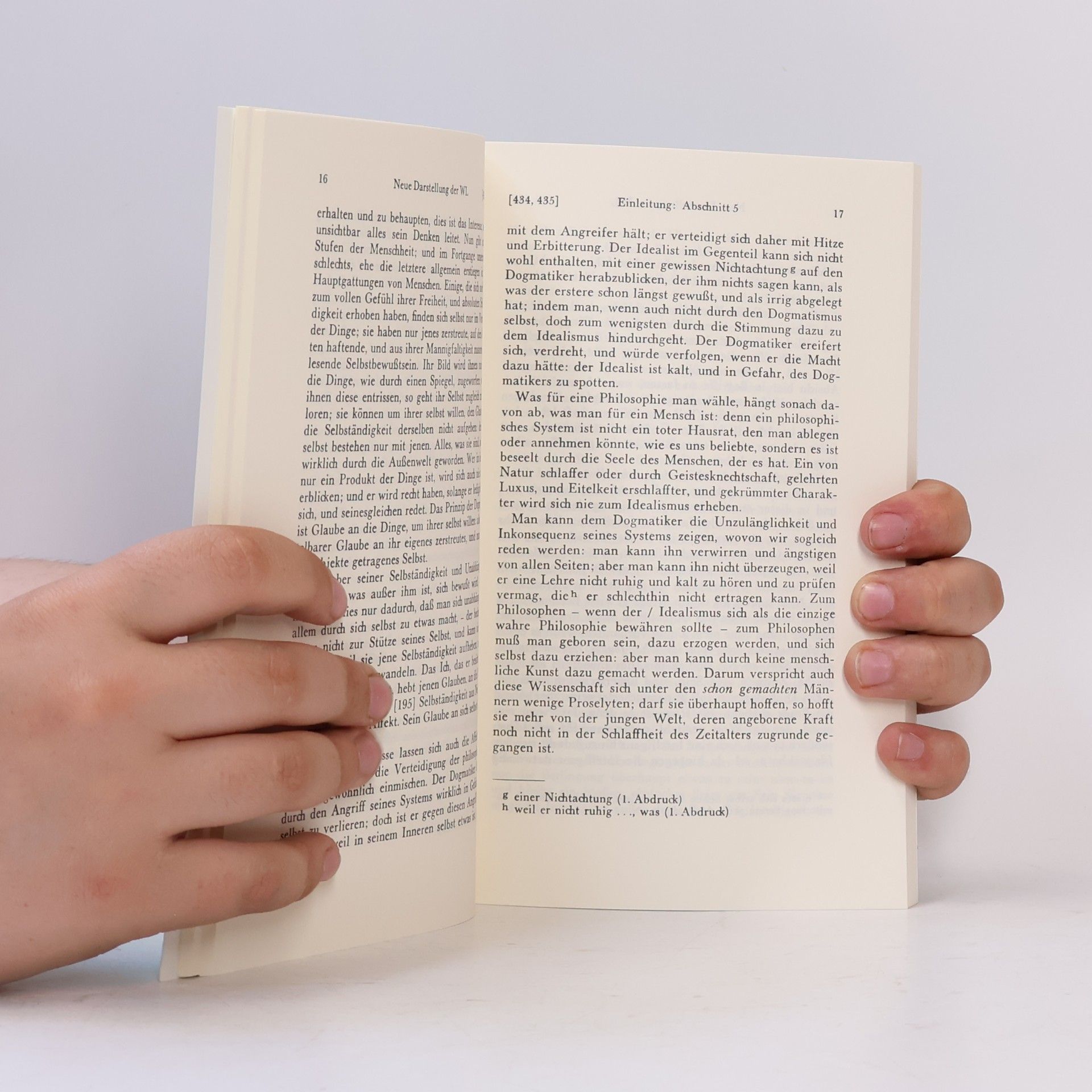 Johann Gottlieb Fichte Philosophische Bibliothek - 239: Versuch einer neuen Darstellung der Wissenschaftslehre