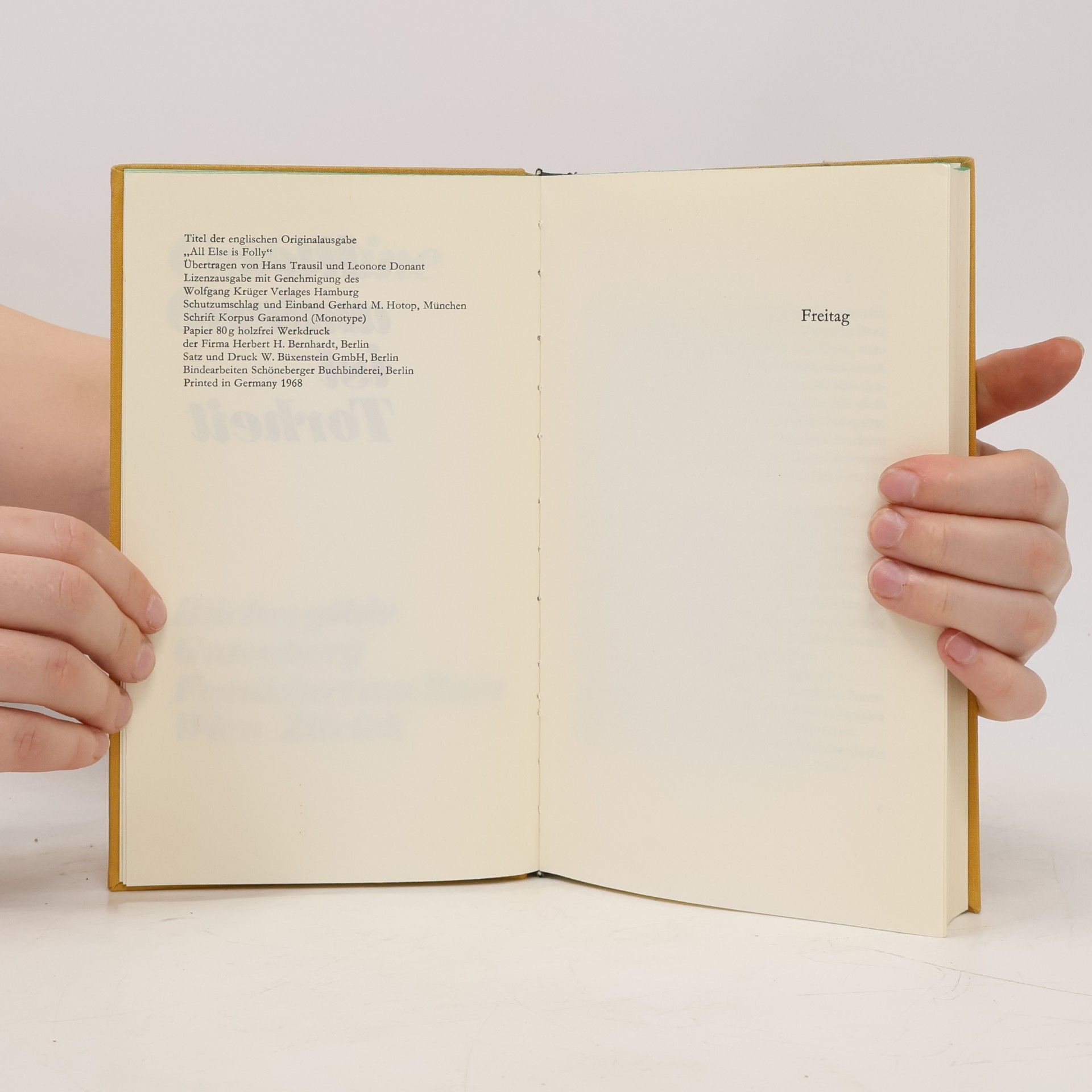 Catherine Gaskin Alles andere ist Torheit