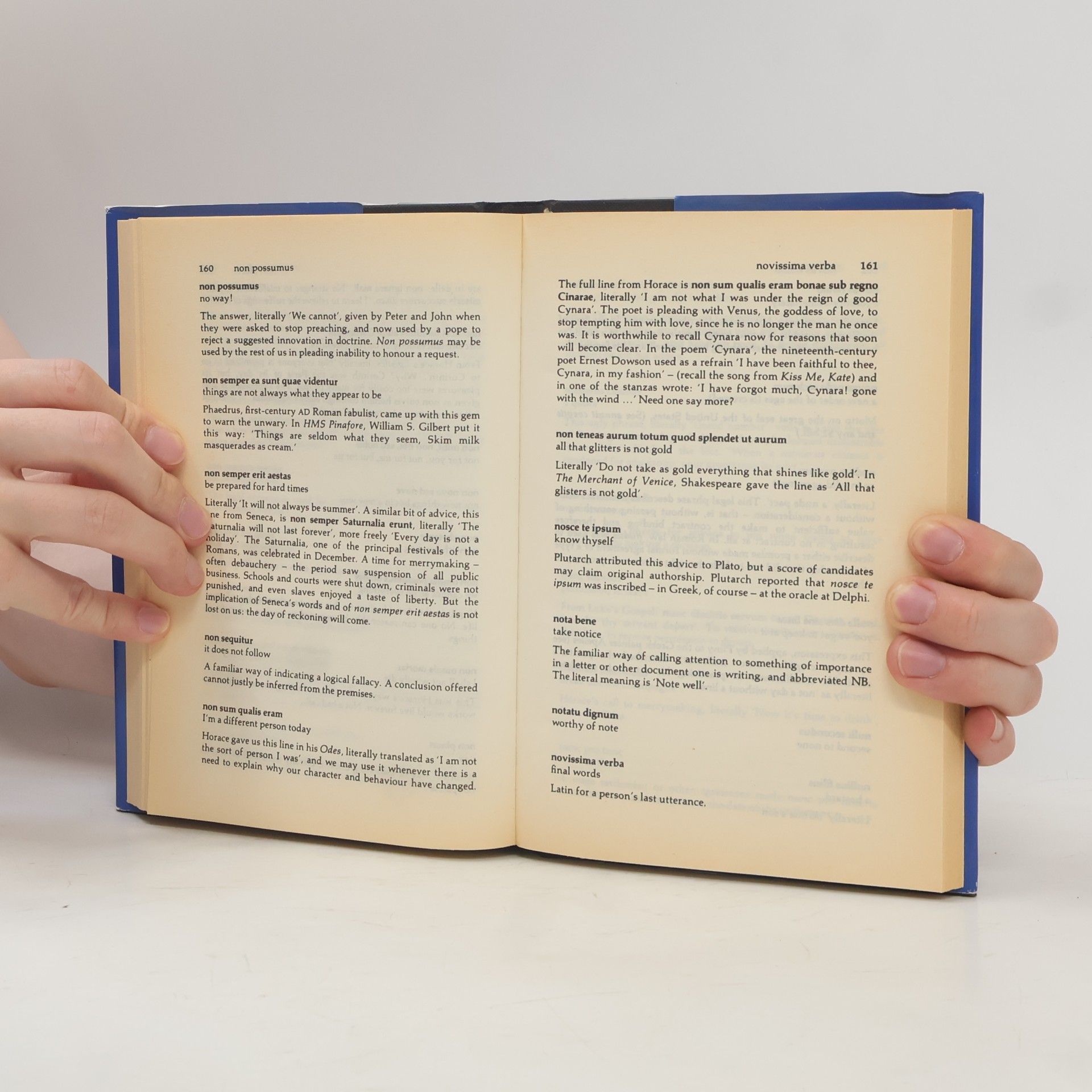 Eugene Ehrlich Nil Desperandum. A Dictionary of Latin Tags and Phrases