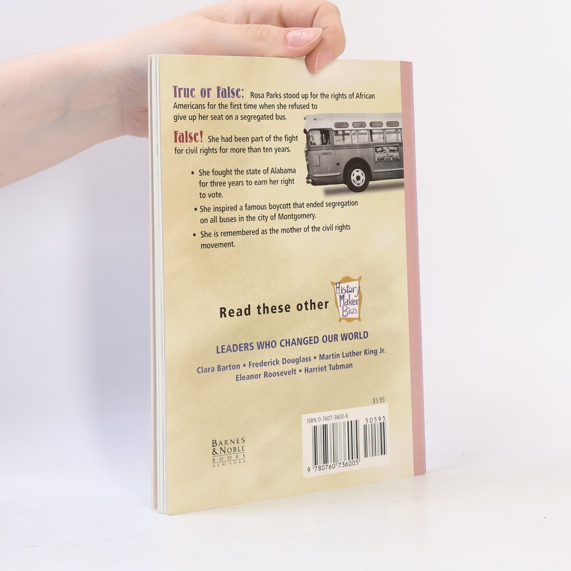 Maryann N. Weidt History Maker Bios: Rosa Parks