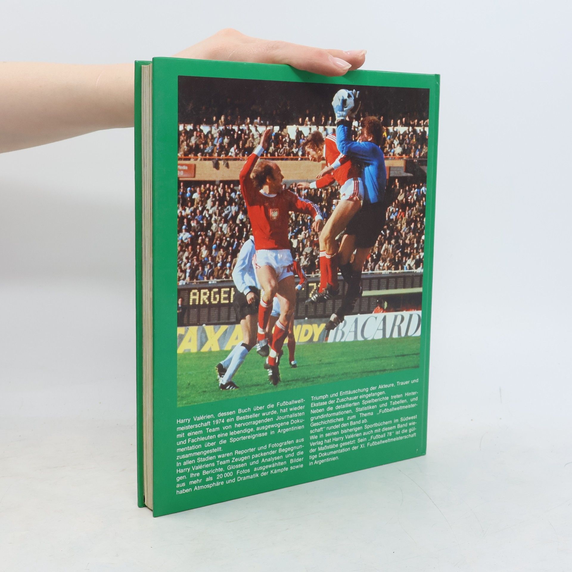 Harry Valerien Fußball 78. Weltmeisterschaft Argentinien