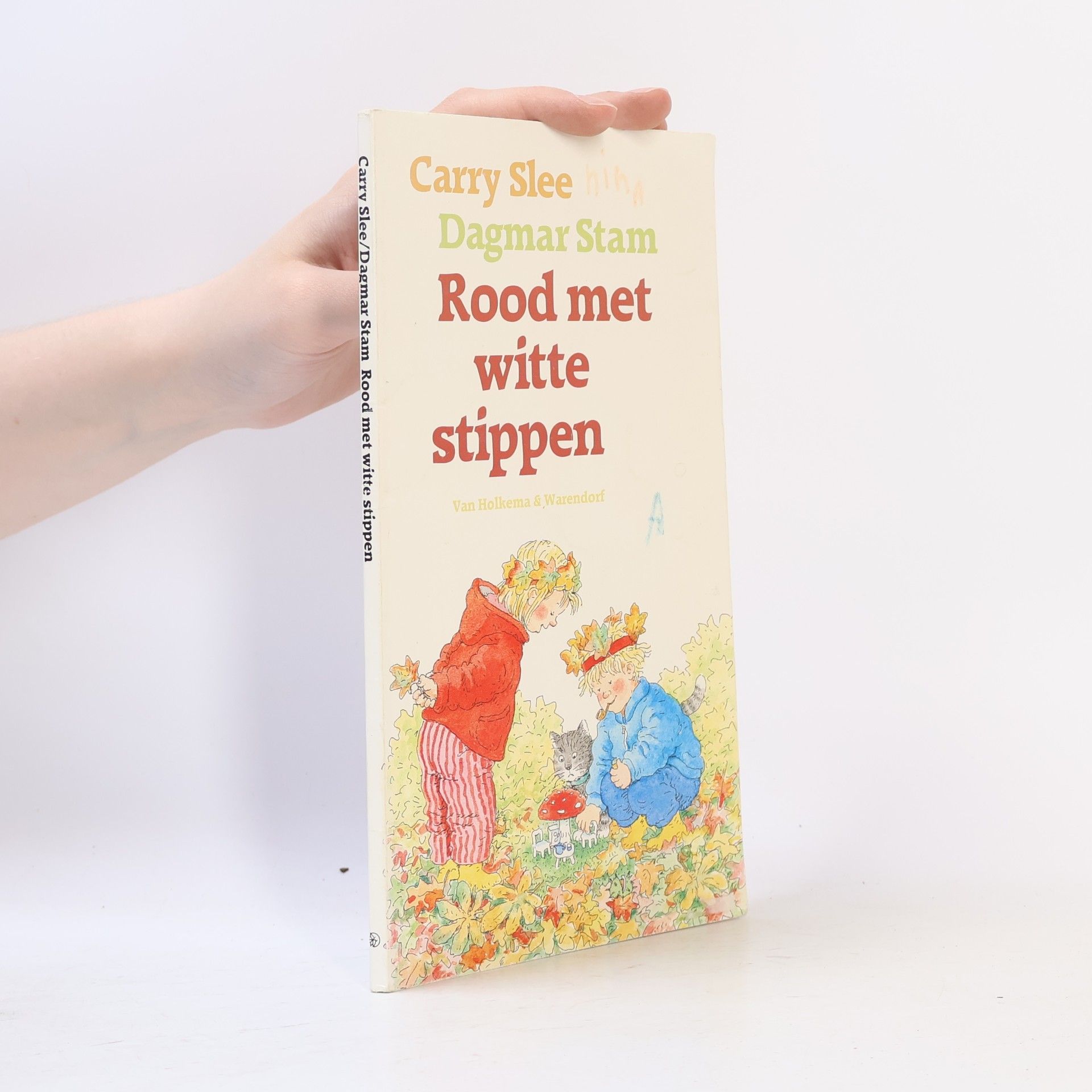 Dagmar Stam Rood met witte stippen