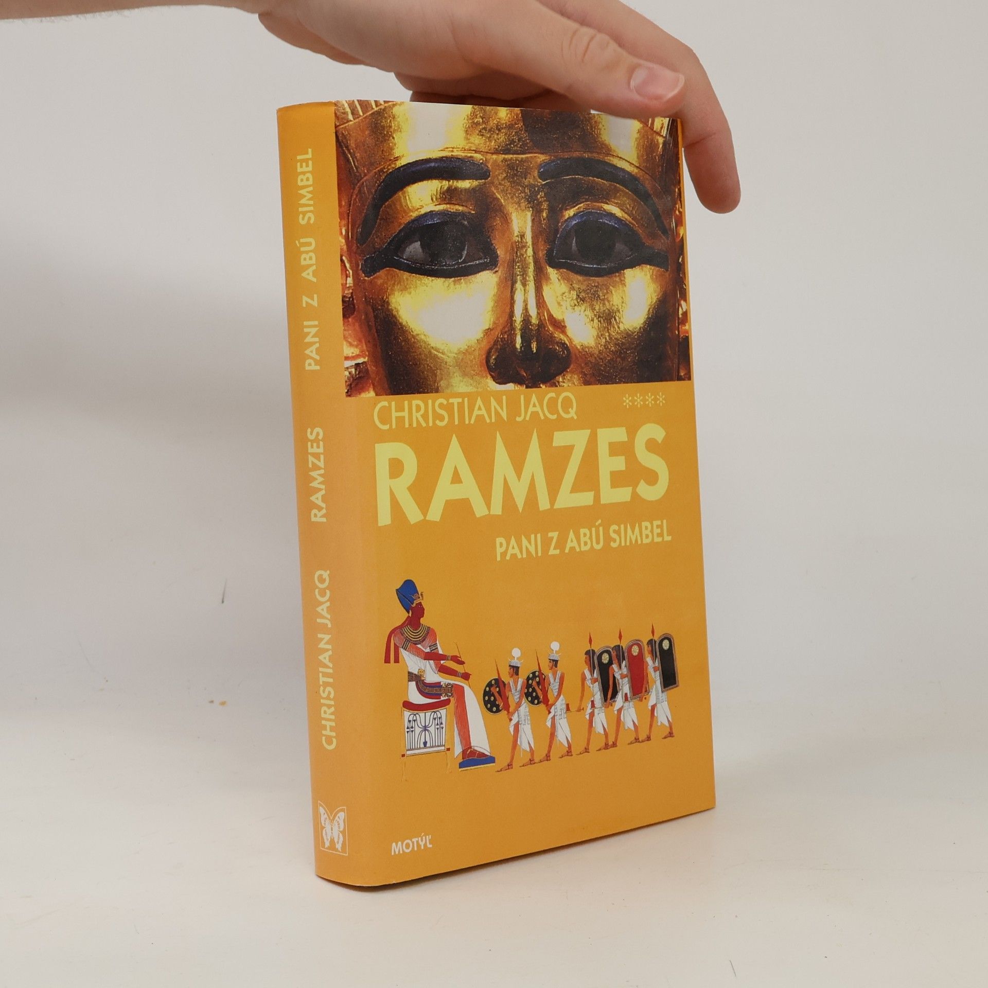 Christian Jacq Ramzes: pani z Abú Simbel