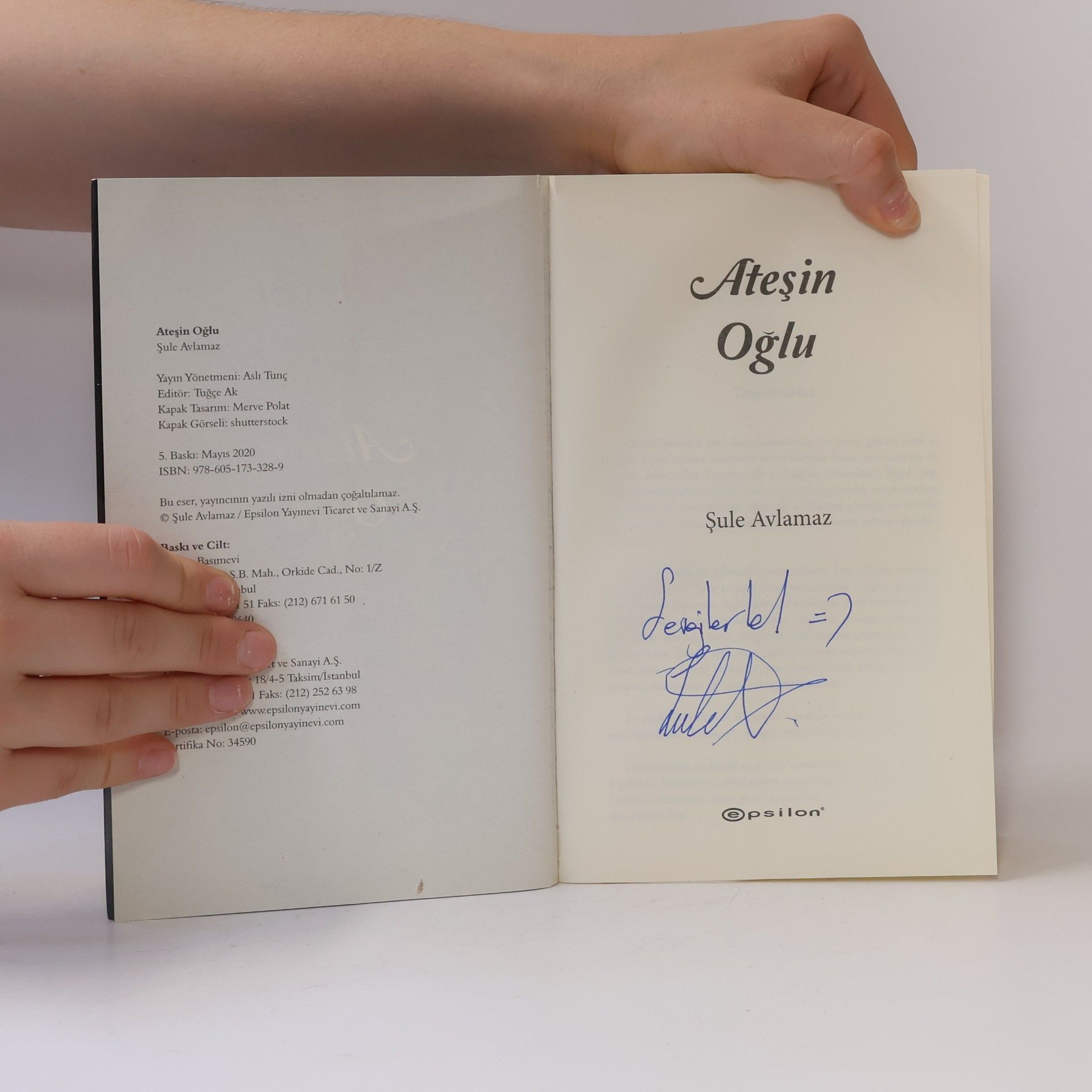 Şule Avlamaz Ateşin Oğlu