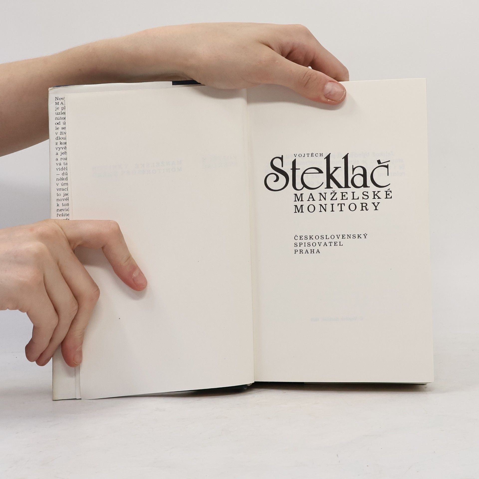 Vojtěch Steklač Manželské monitory