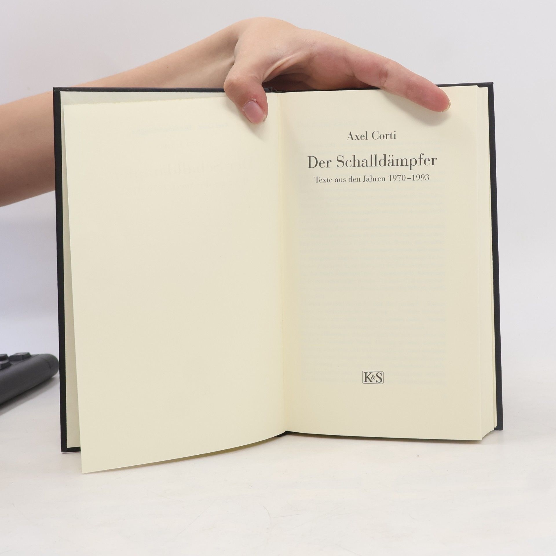 Axel Corti Der Schalldämpfer: Texte aus den Jahren 1970 - 1993