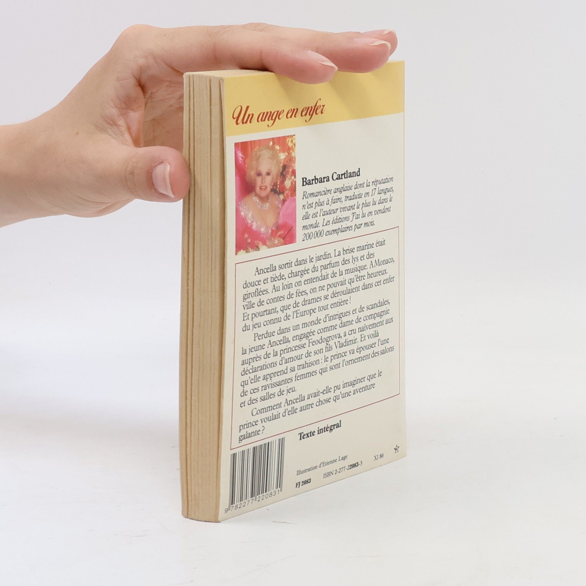 Barbara Cartland Un ange en enfer