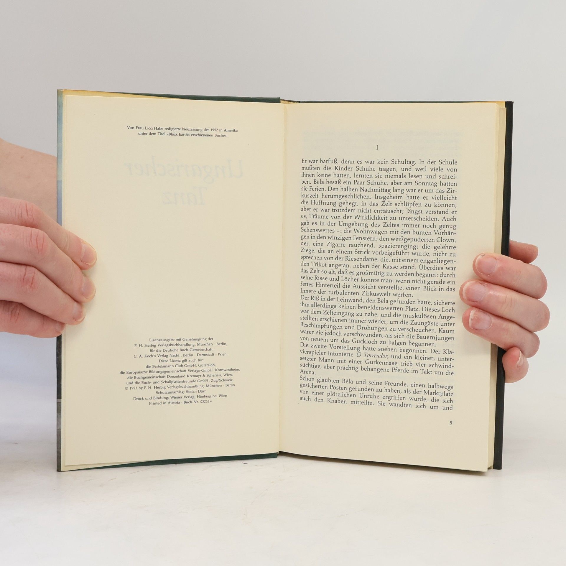 Hans Habe Ungarischer Tanz