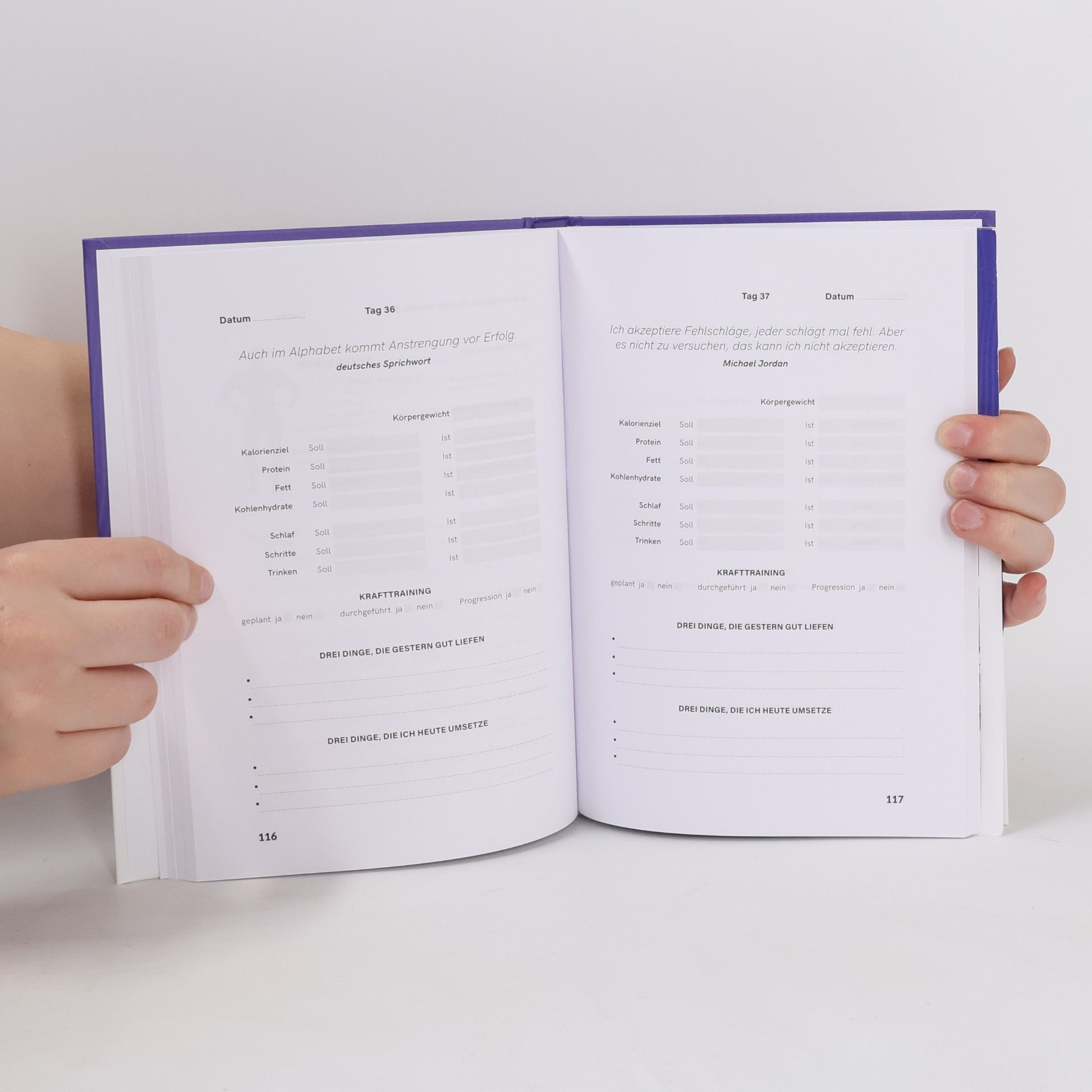 Autores varios 90 Tage Challenge. Challenge Workbook