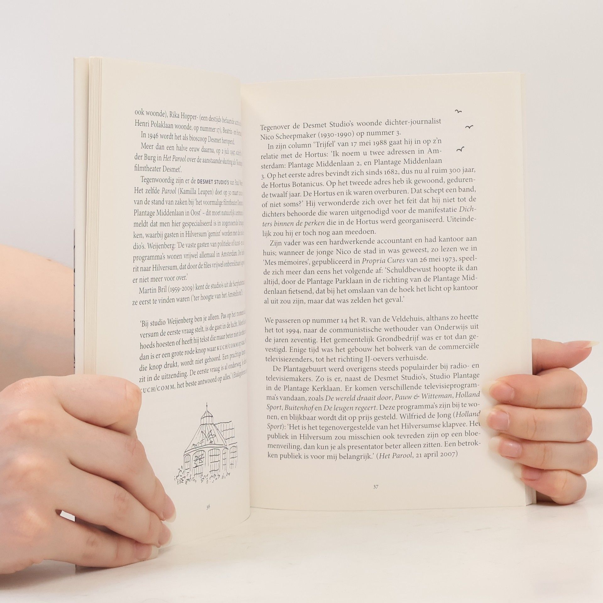 Ko van Geemert De Pantheon route. Een literaire wandeling door de Nieuwmarkt- en Plantagebuurt