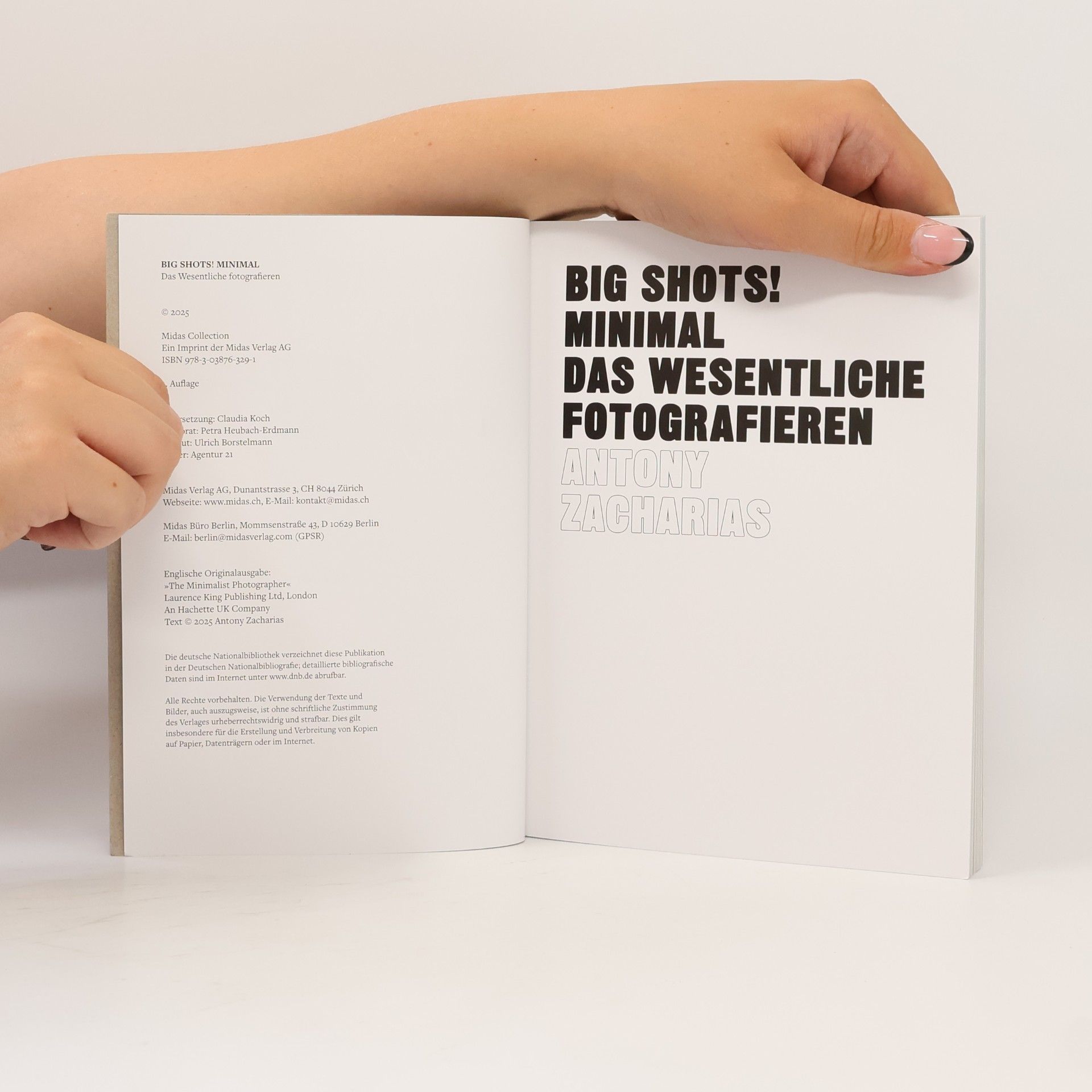 Antony Zacharias Big Shots! Minimal